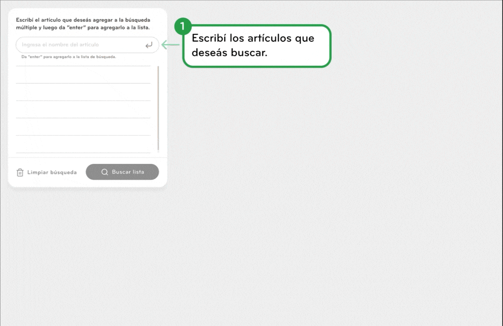 Compras rápidas