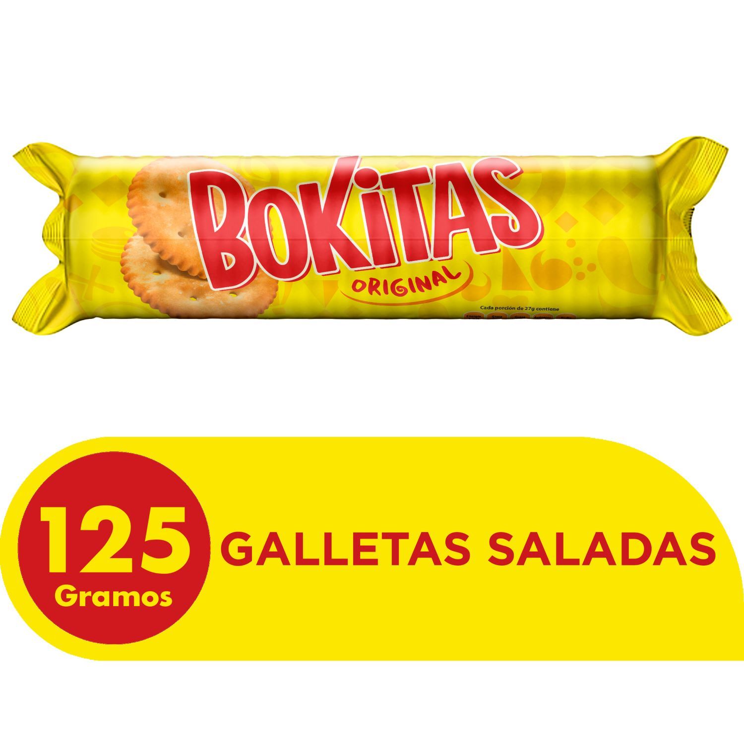 Galleta Salada Bokitas Pozuelo Paquete 125 G