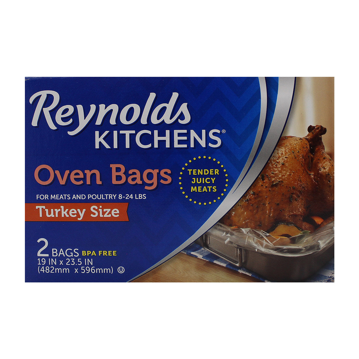  Bolsas para Horno tamaño Pavo Reynolds Kitchens, Contiene hasta  24 libras, 2 piezas : Salud y Hogar