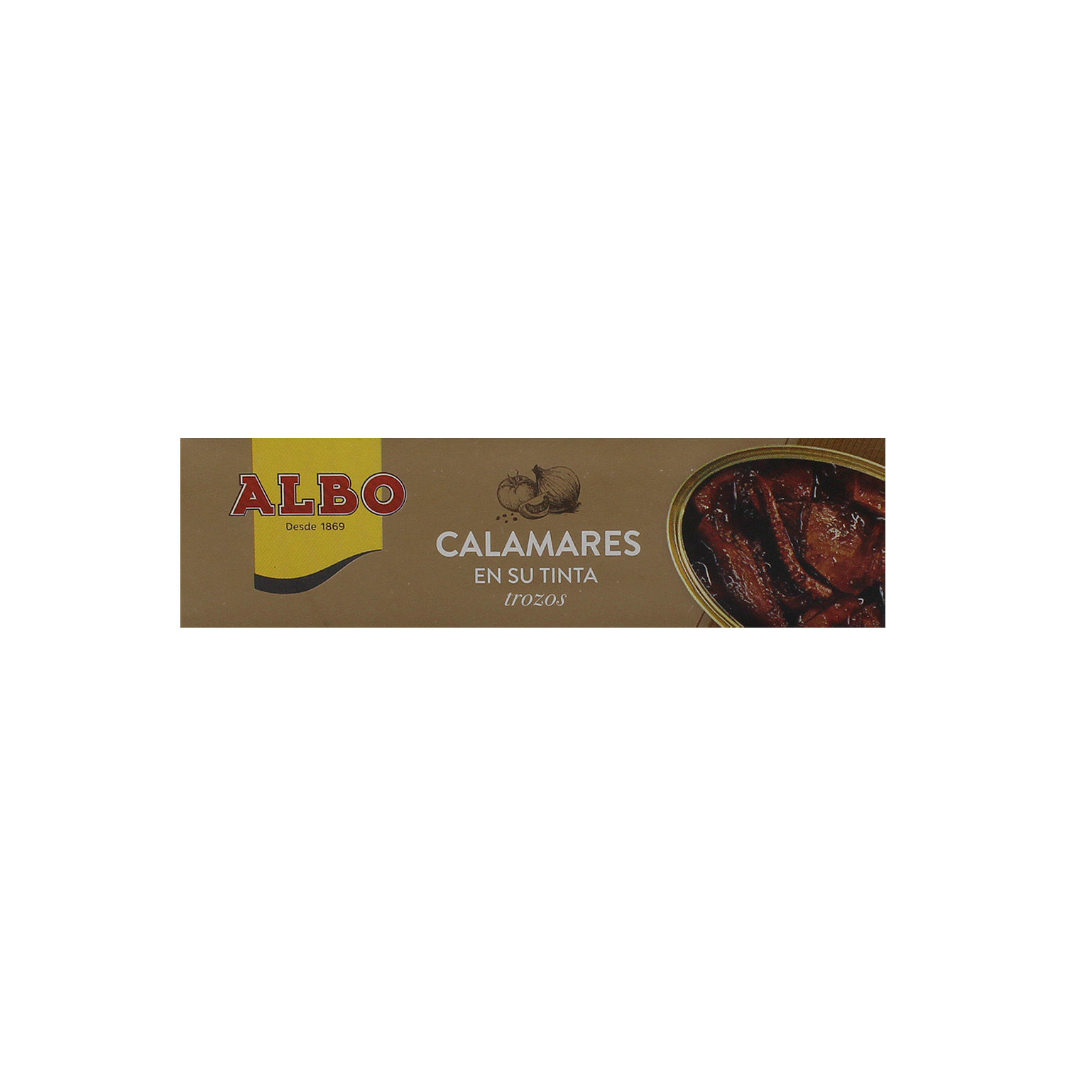 Calamar En Su Tinta Albo Caja 112 G