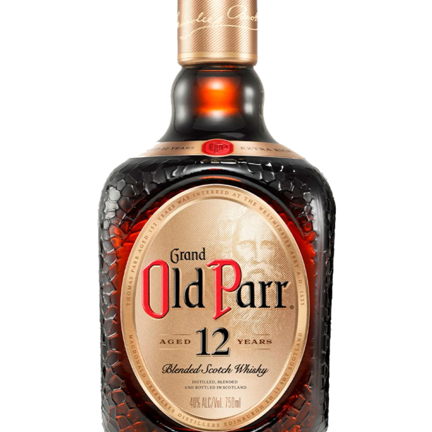 Whisky Escoces 12 Años Old Parr Botella 750 Ml