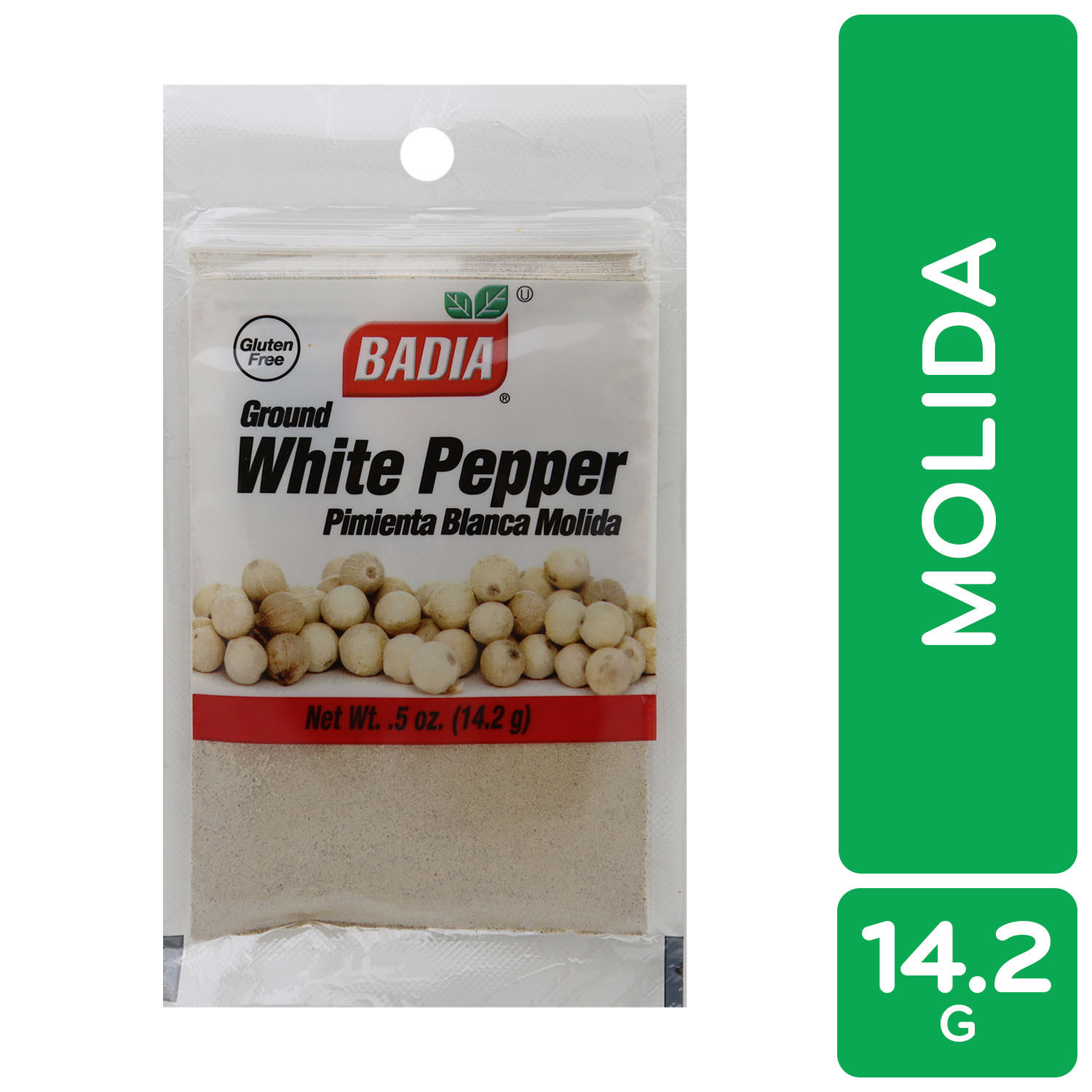 Pimienta Molida Blanca Badia Paquete 14.2 G