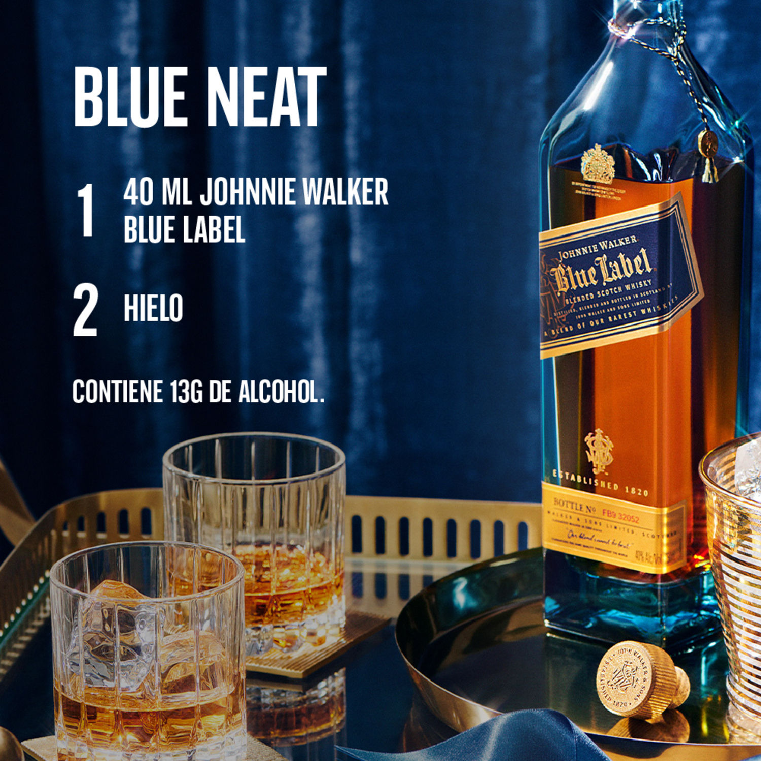 Whisky Escoces 21 Años Johnnie Walker Botella 750 Ml