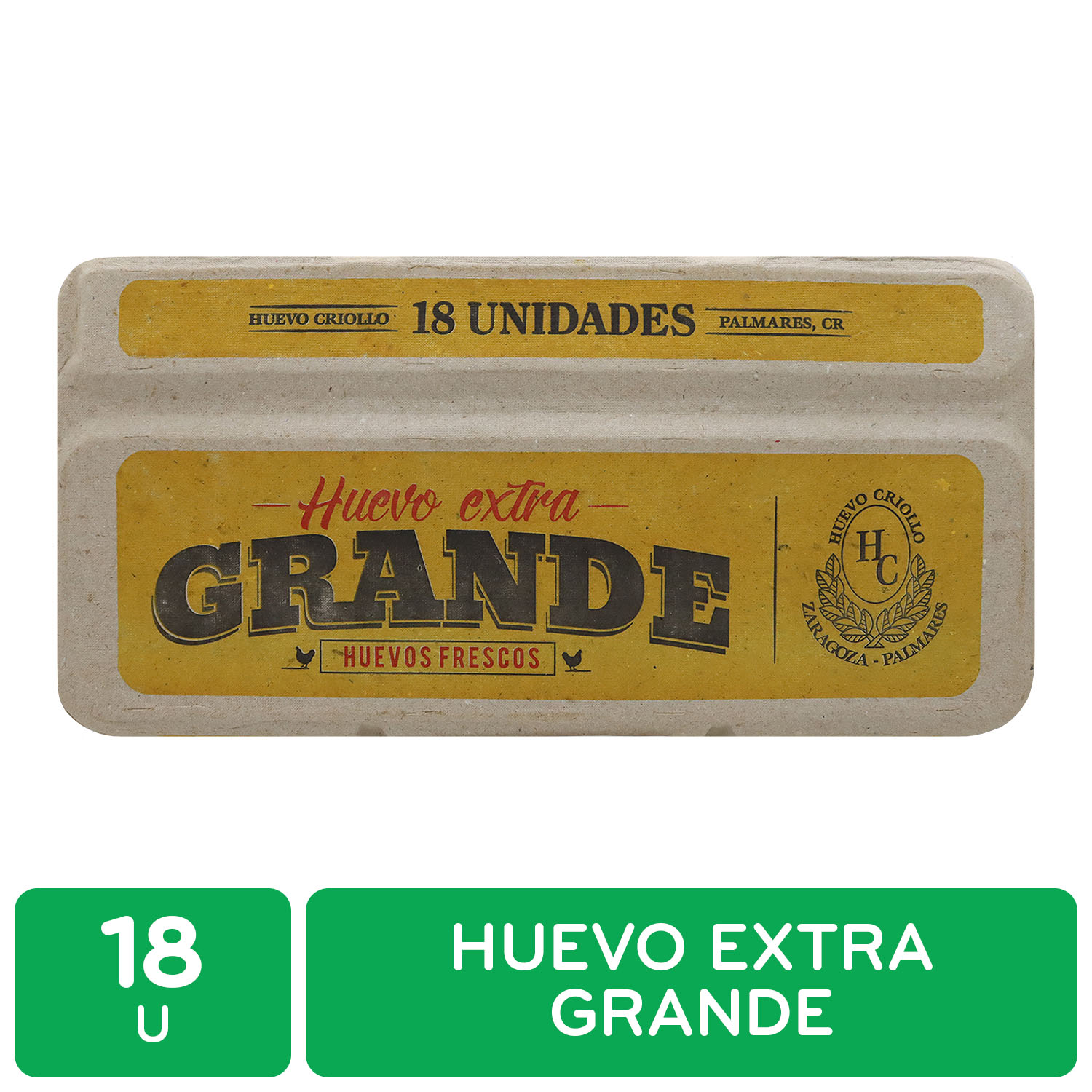 Huevo Rojo 18 Und Extra Grande Criollo Kilogramo