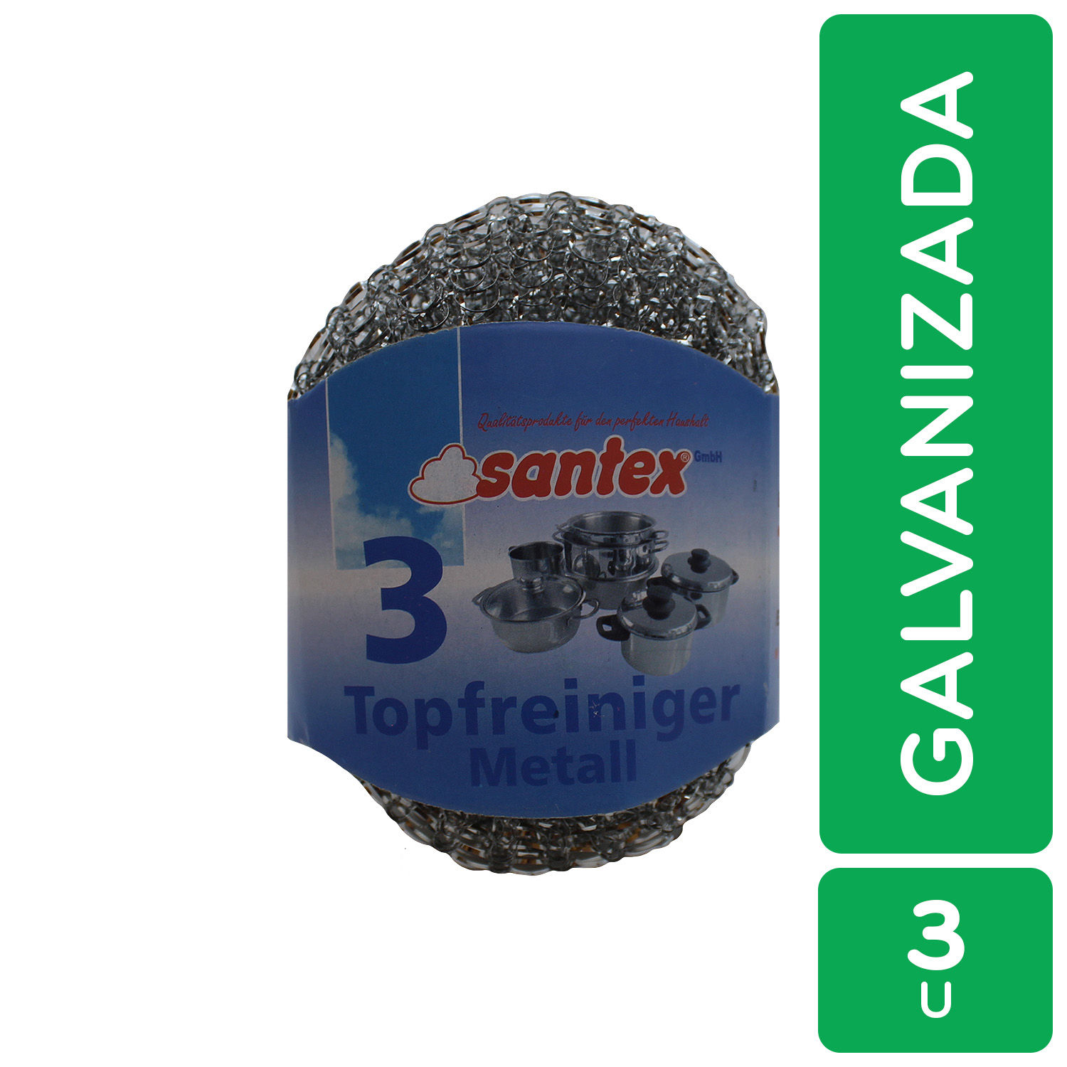 Alambrina Galvanizada Santex Bolsa 3 Unid