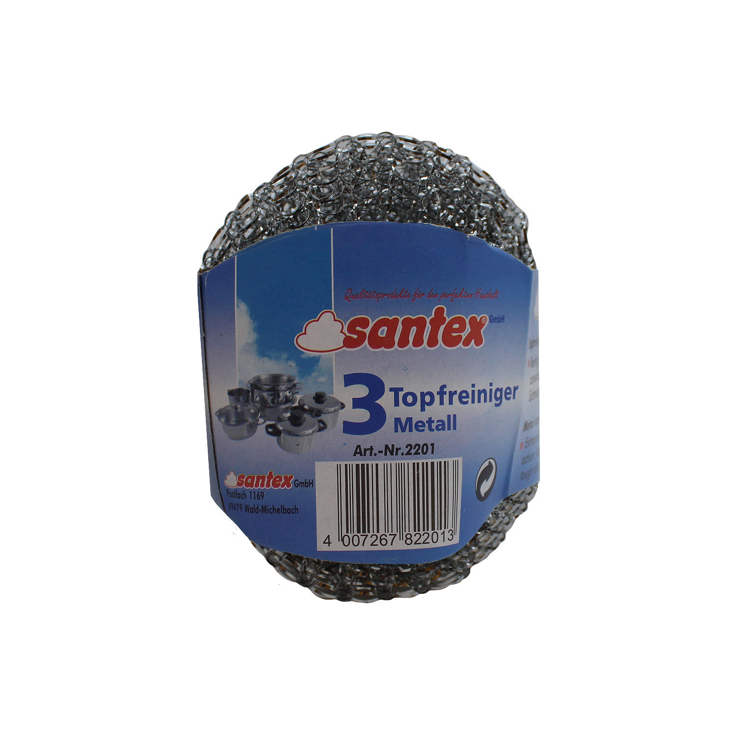 Alambrina Galvanizada Santex Bolsa 3 Unid