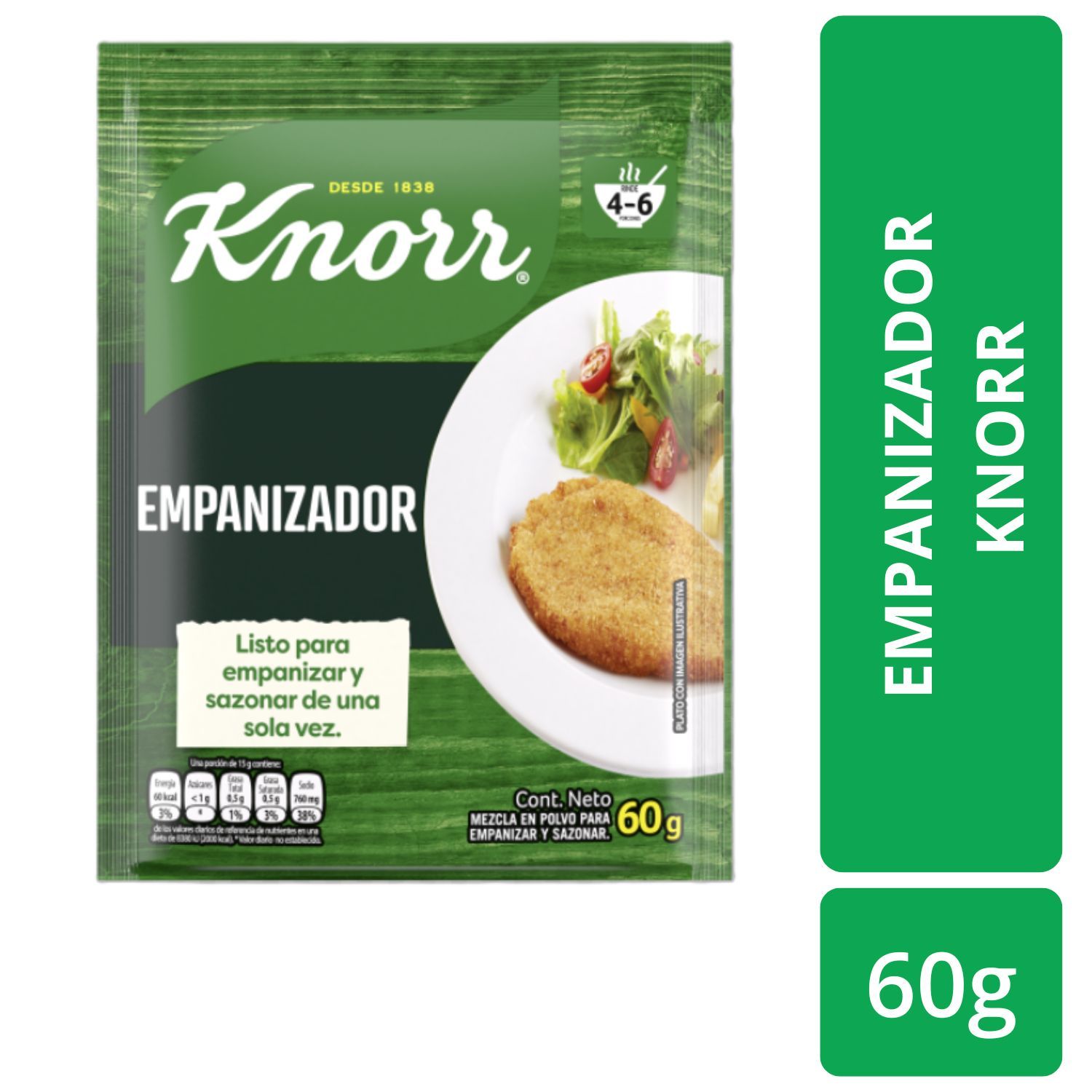 Empanizador   Knorr Paquete 60 G