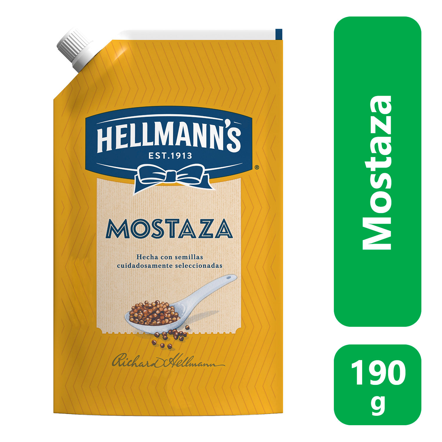 Mostaza Preparada Hellmann's Paquete 190 G