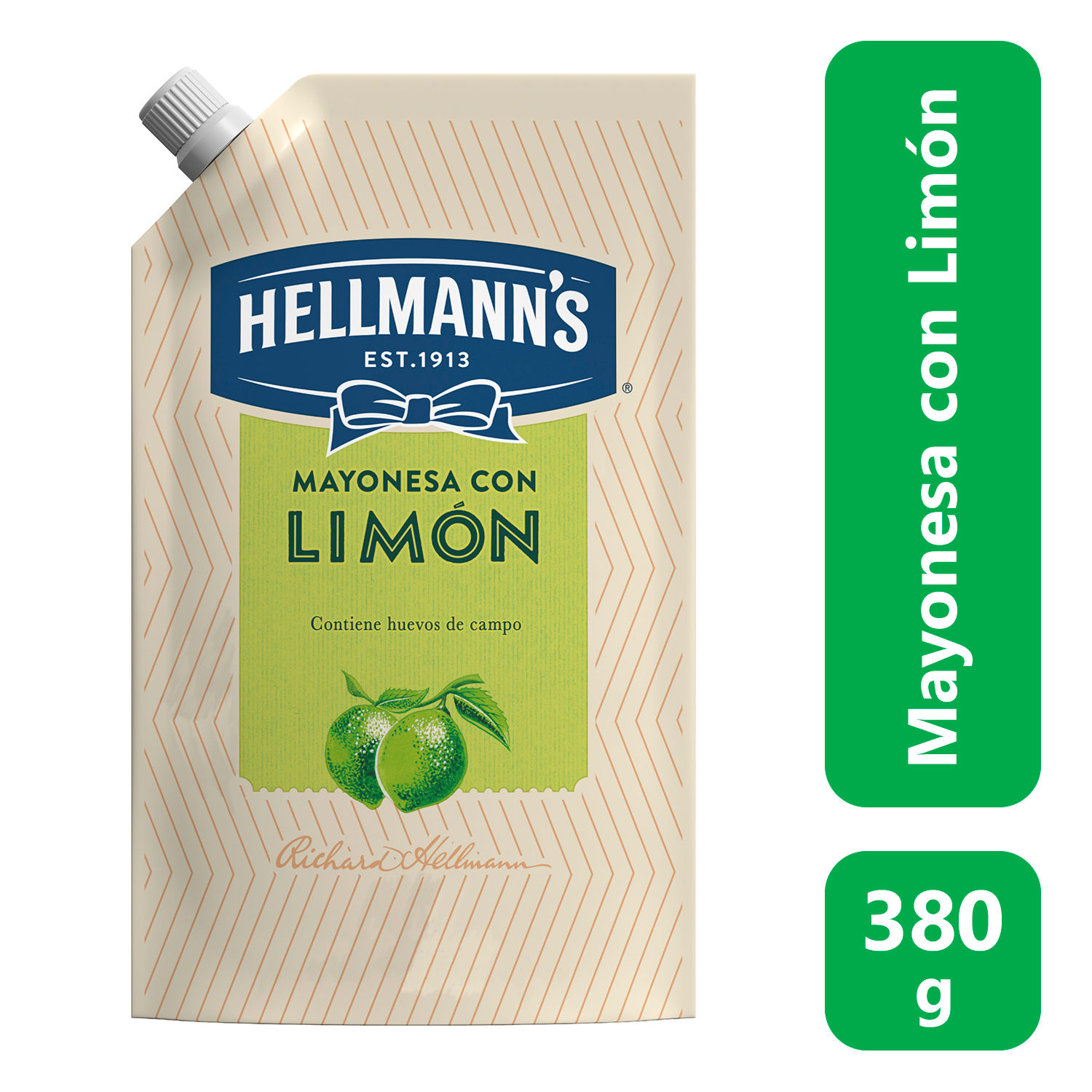 Mayonesa Limon Hellmann's Paquete 380 G