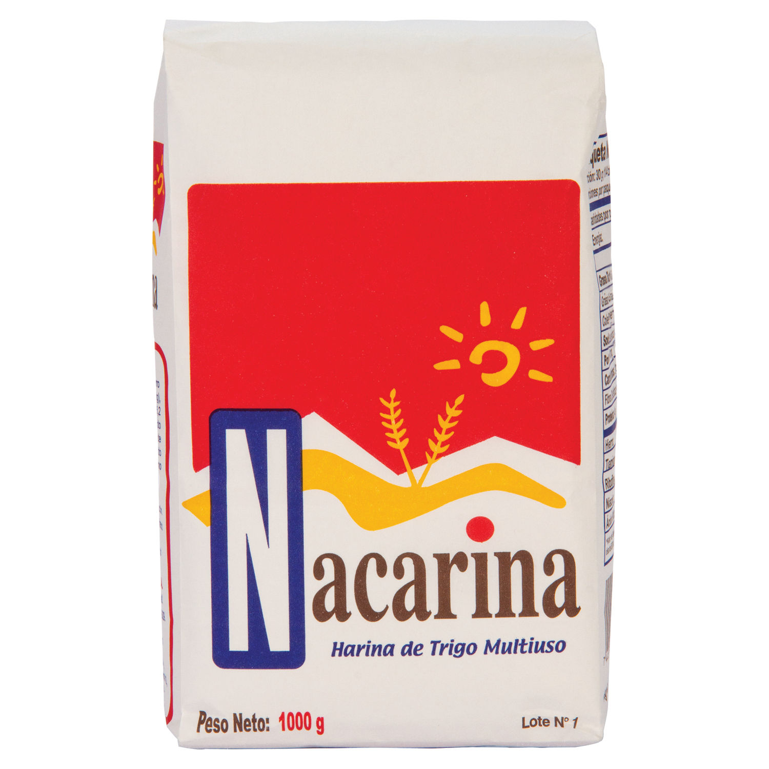 Harina Trigo Nacarina Paquete 1000 G