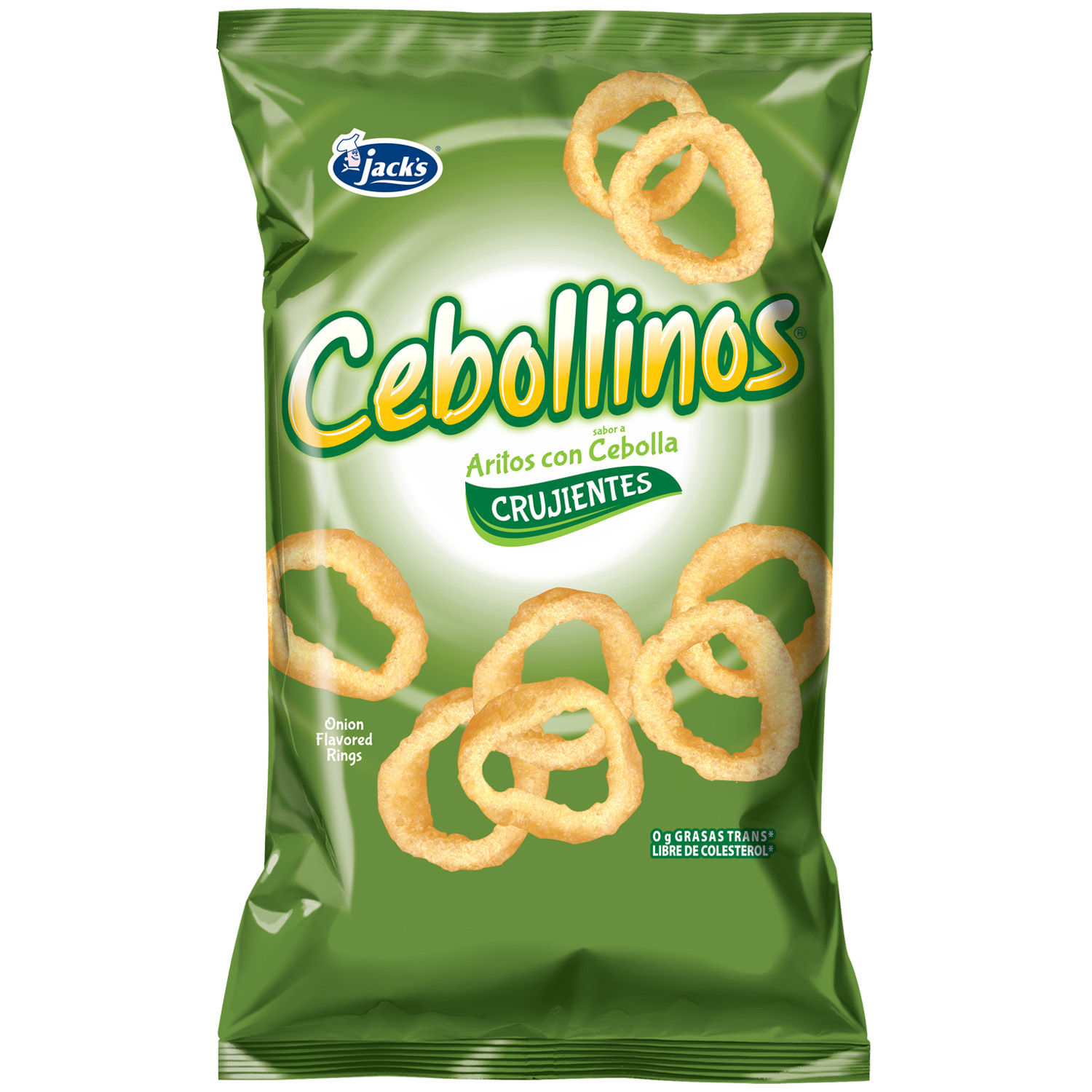 Bocadillo Aro Cebolla Jacks Paquete 60 G