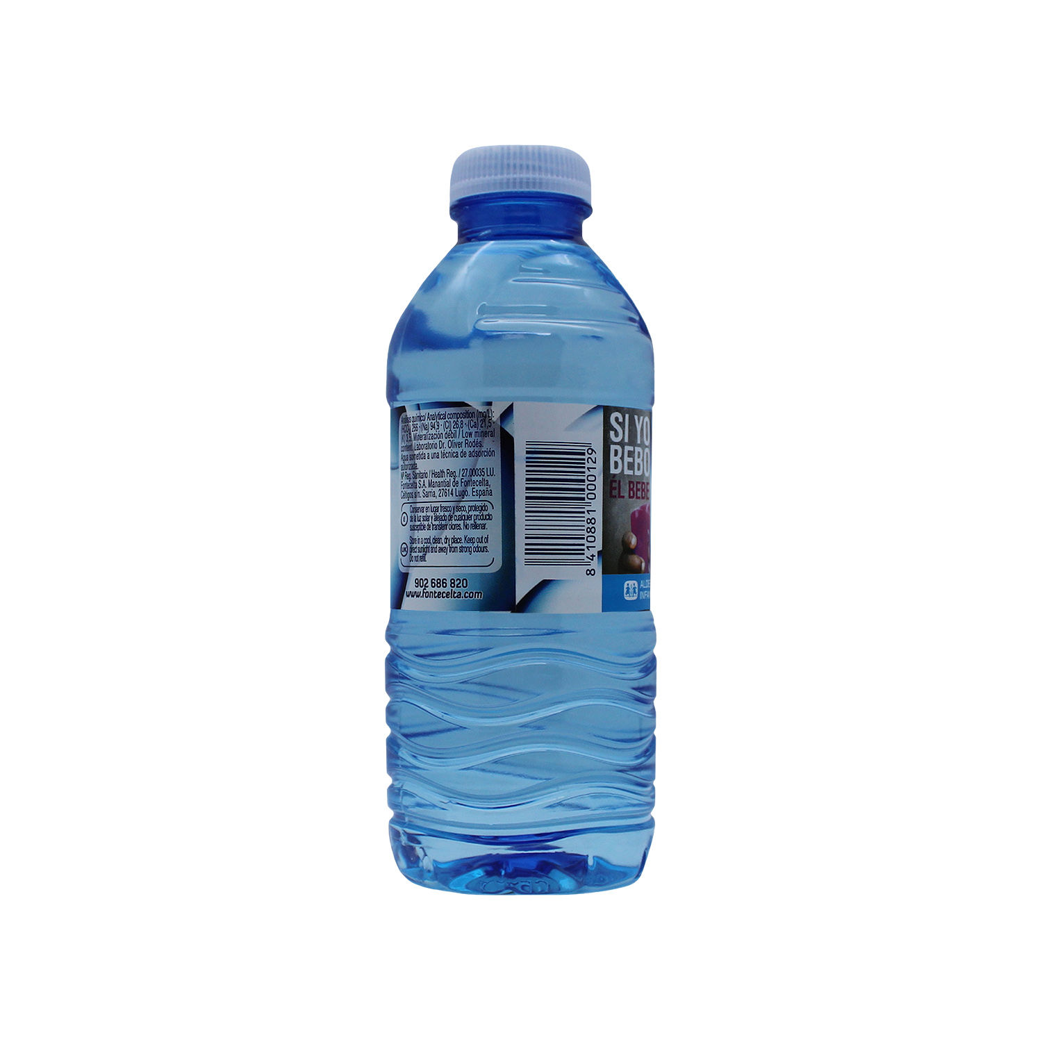 Agua Natural Fontecelta Botella 330 Ml