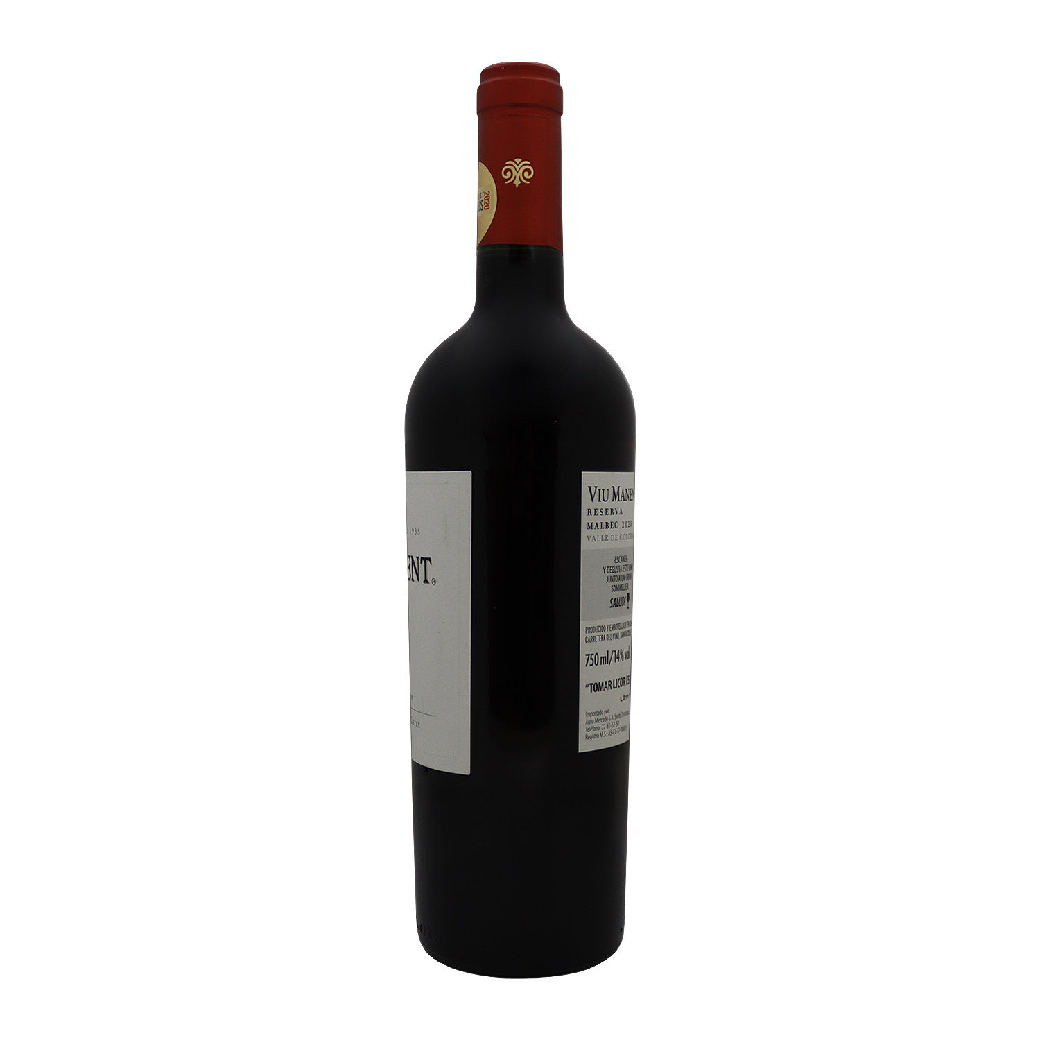 Vino Tinto Chile Malbec Reserva Viu Manent