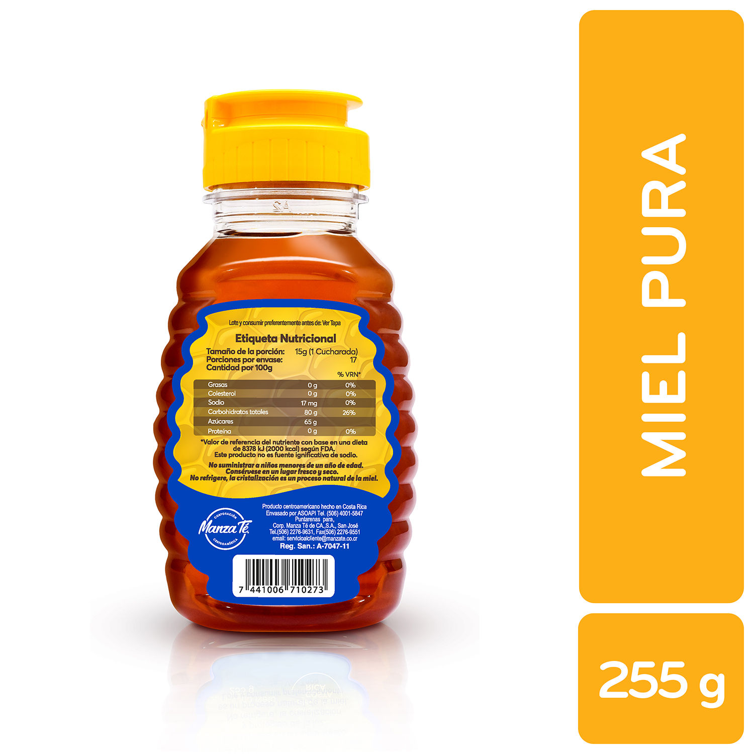 Miel Pura La Abejita Envase 255 G