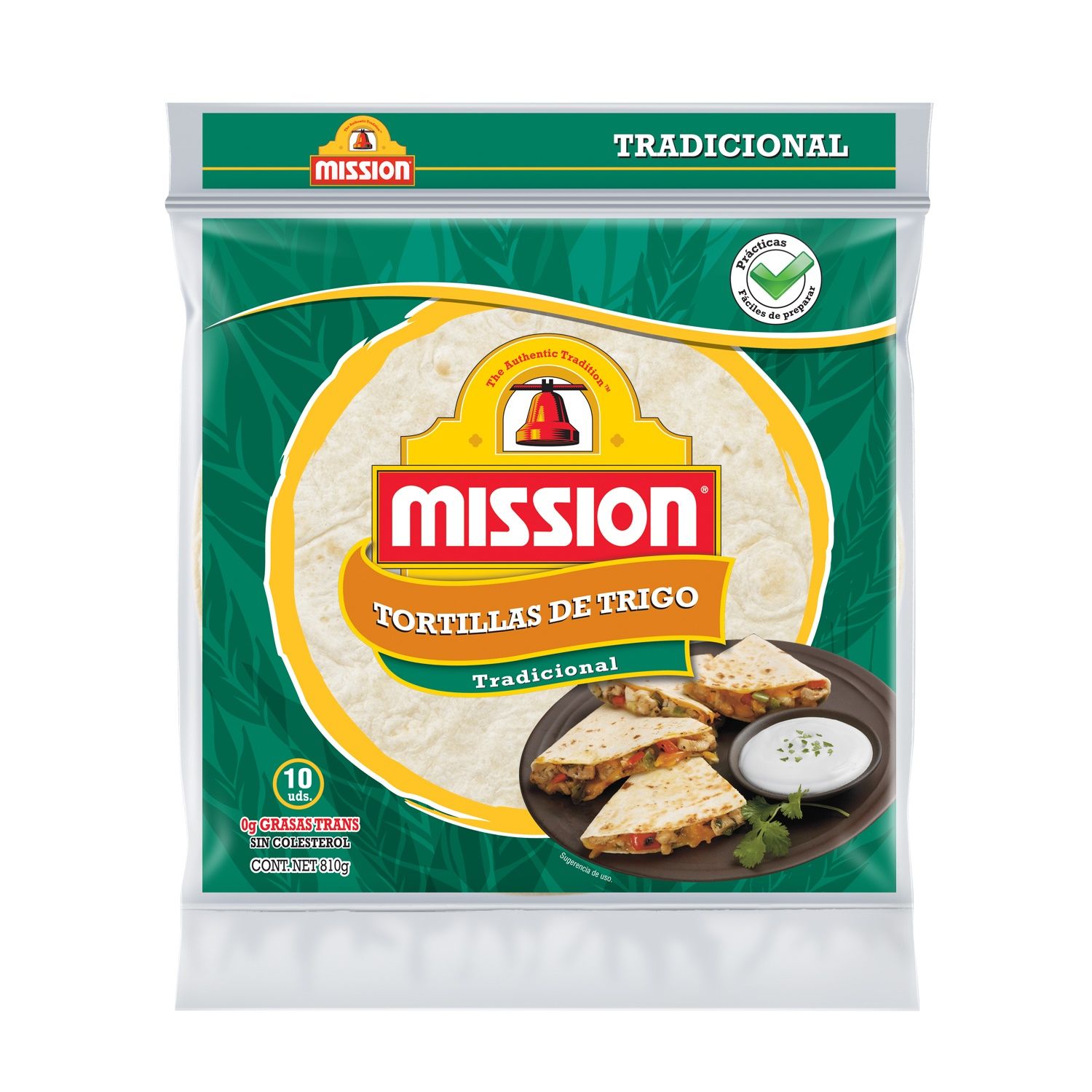 Tortillas Trigo Grande Mision Paquete 810 G