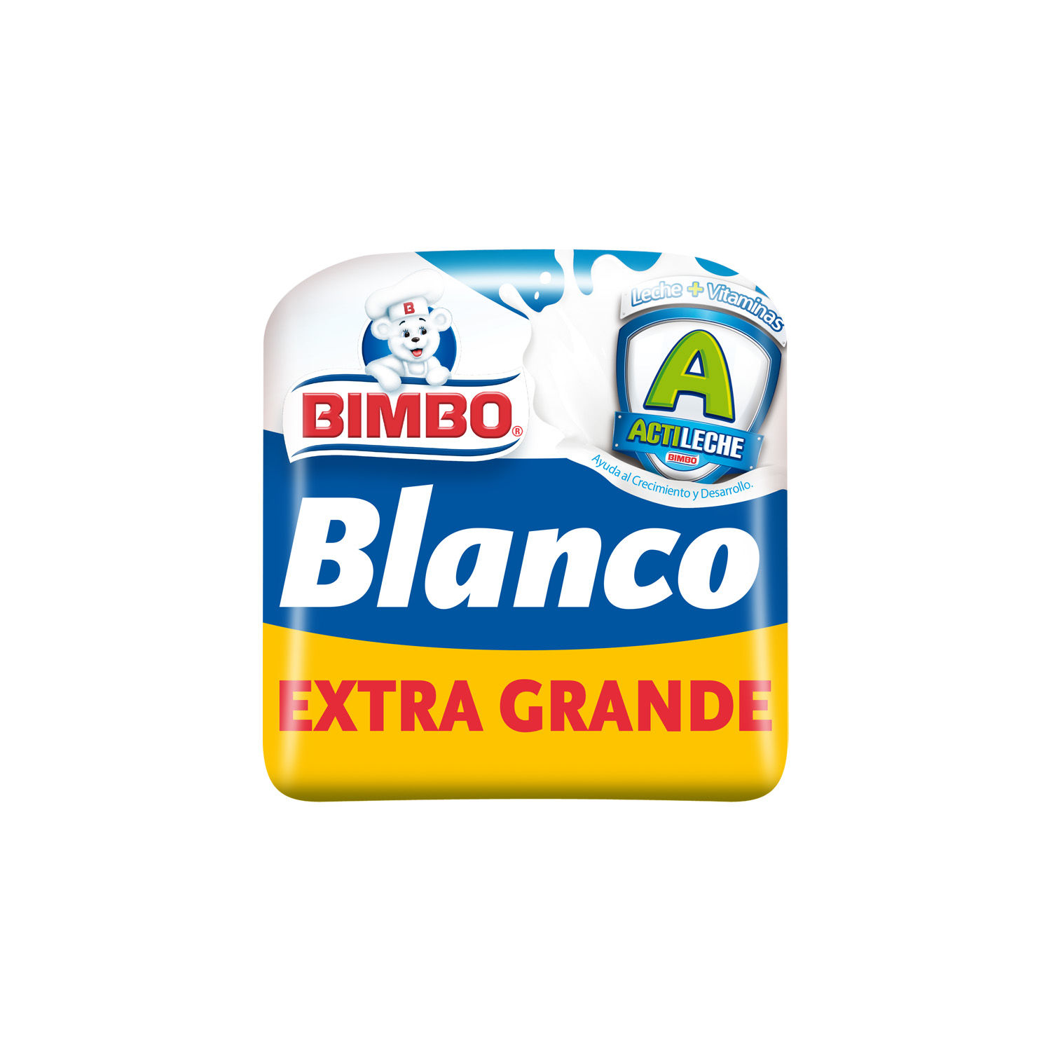 Pan Empacado Blanco Familiar Bimbo Paquete 720 G