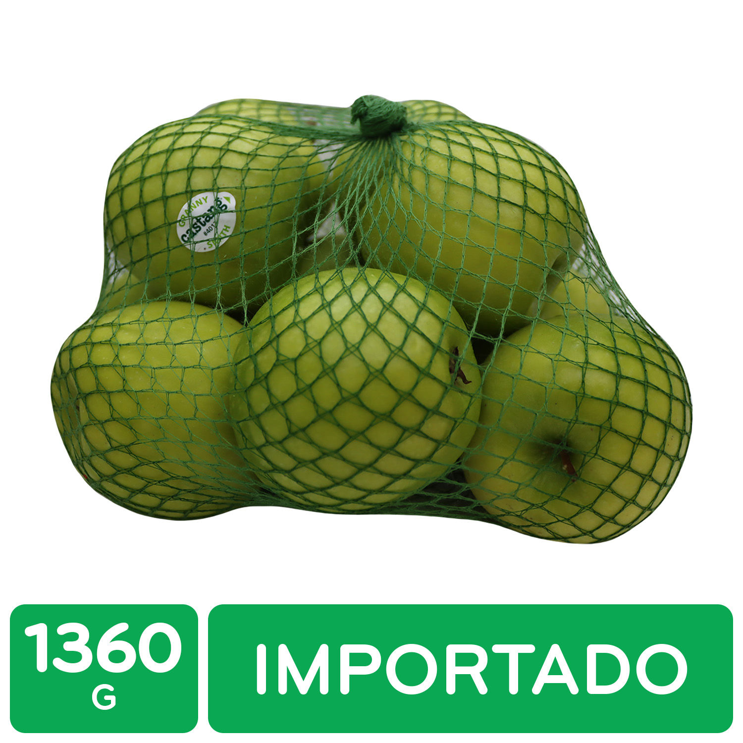 Manzana Granny Importada Auto Mercado Paquete 1360 G