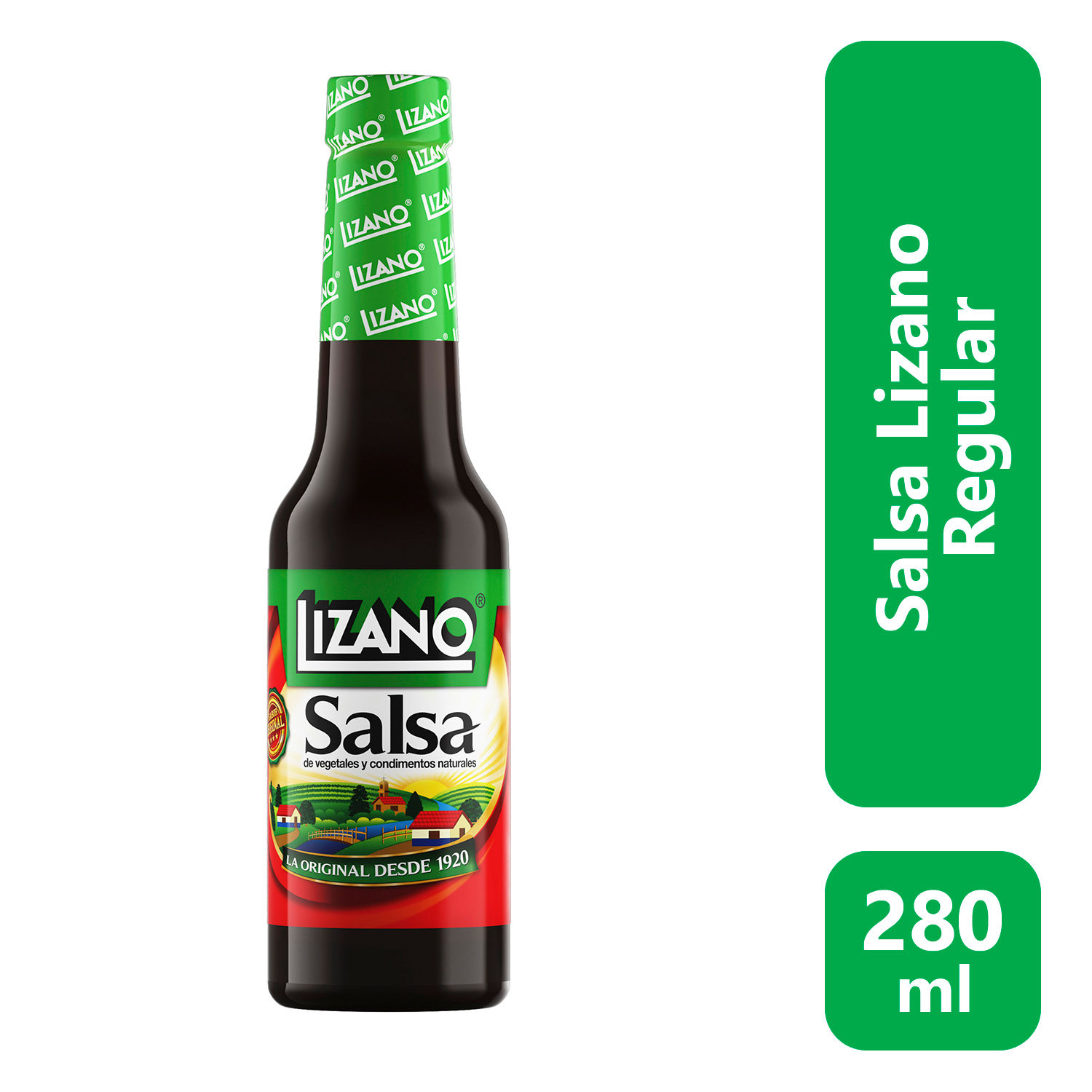 Salsa Inglesa Regular Lizano Frasco 280 Ml