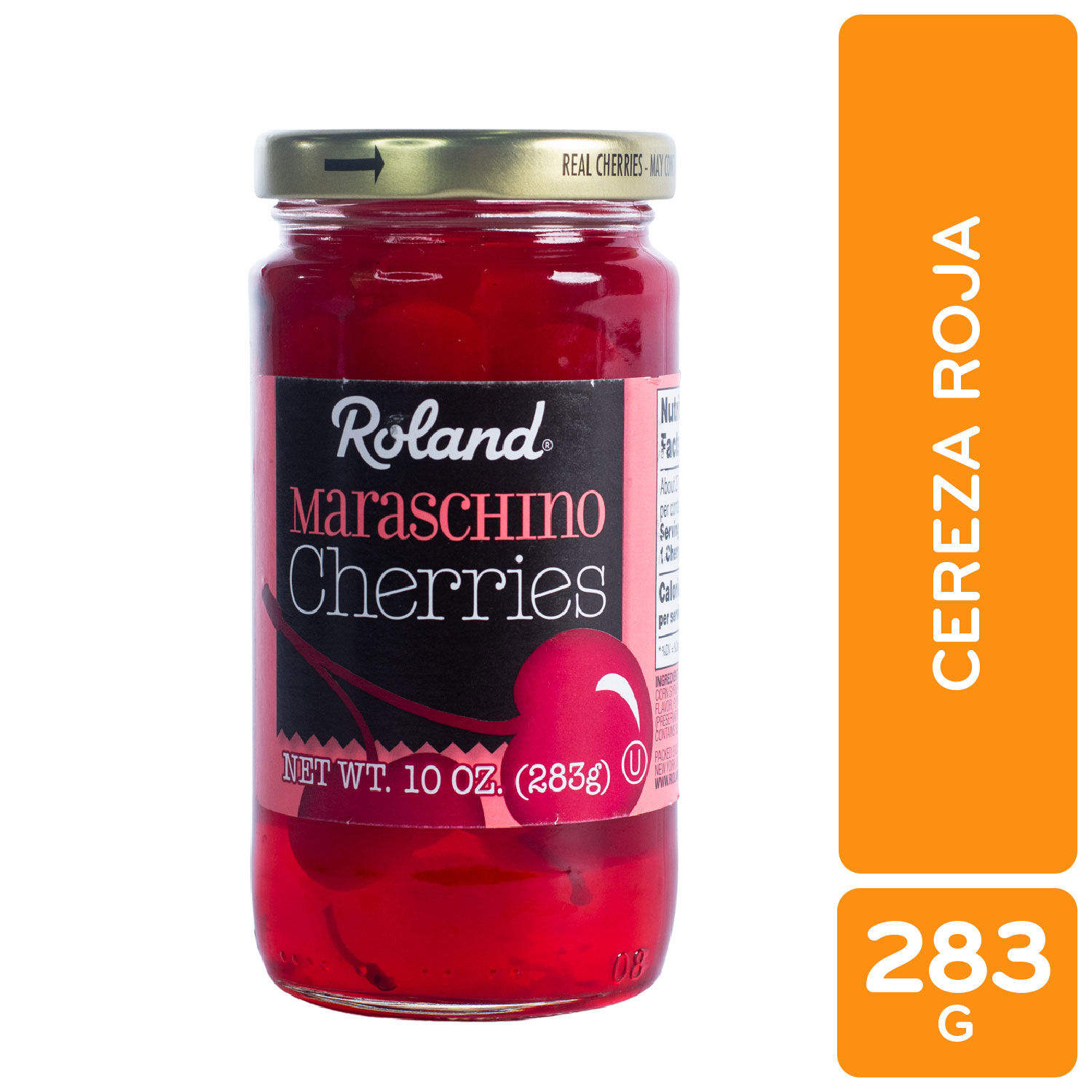 Fruta Deshidratada Cereza Roja  Roland Frasco 283 G
