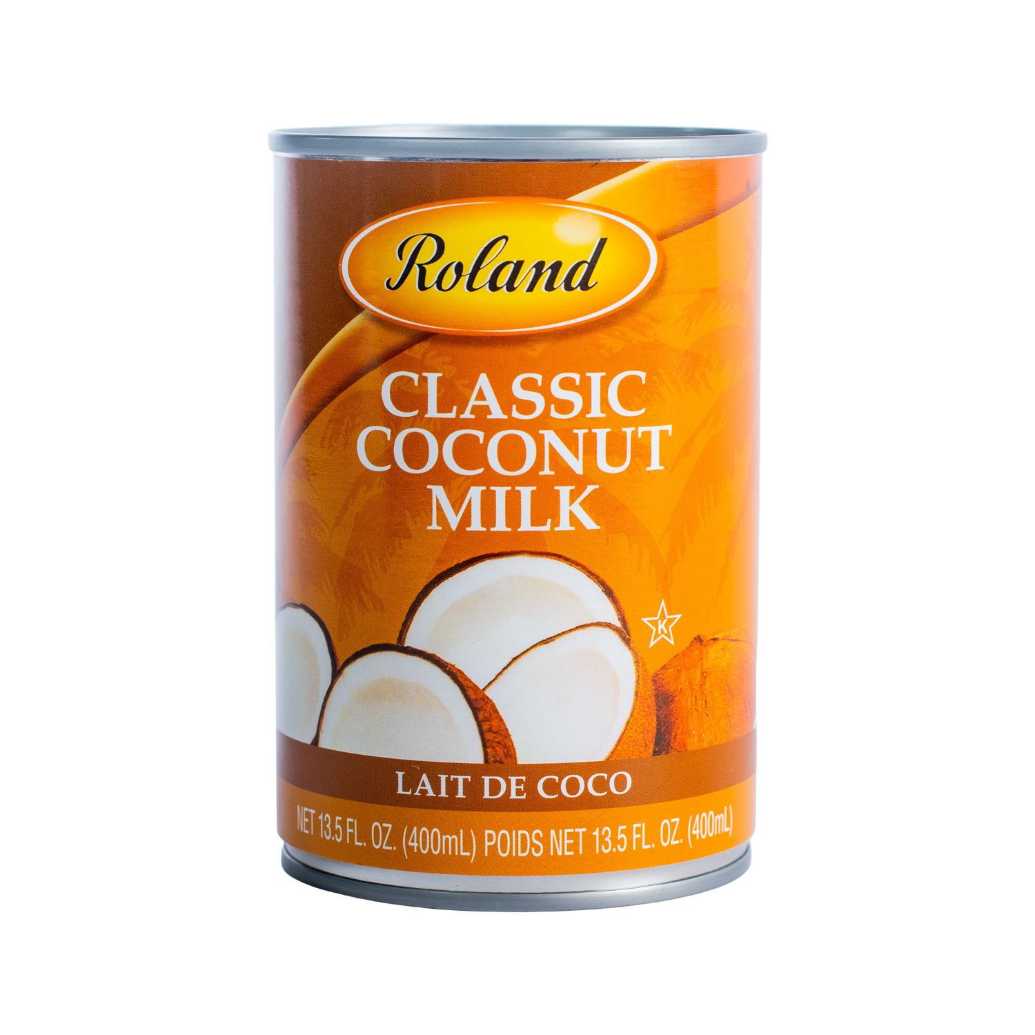 Leche Sin Alcohol Coco Roland Lata 414 Ml