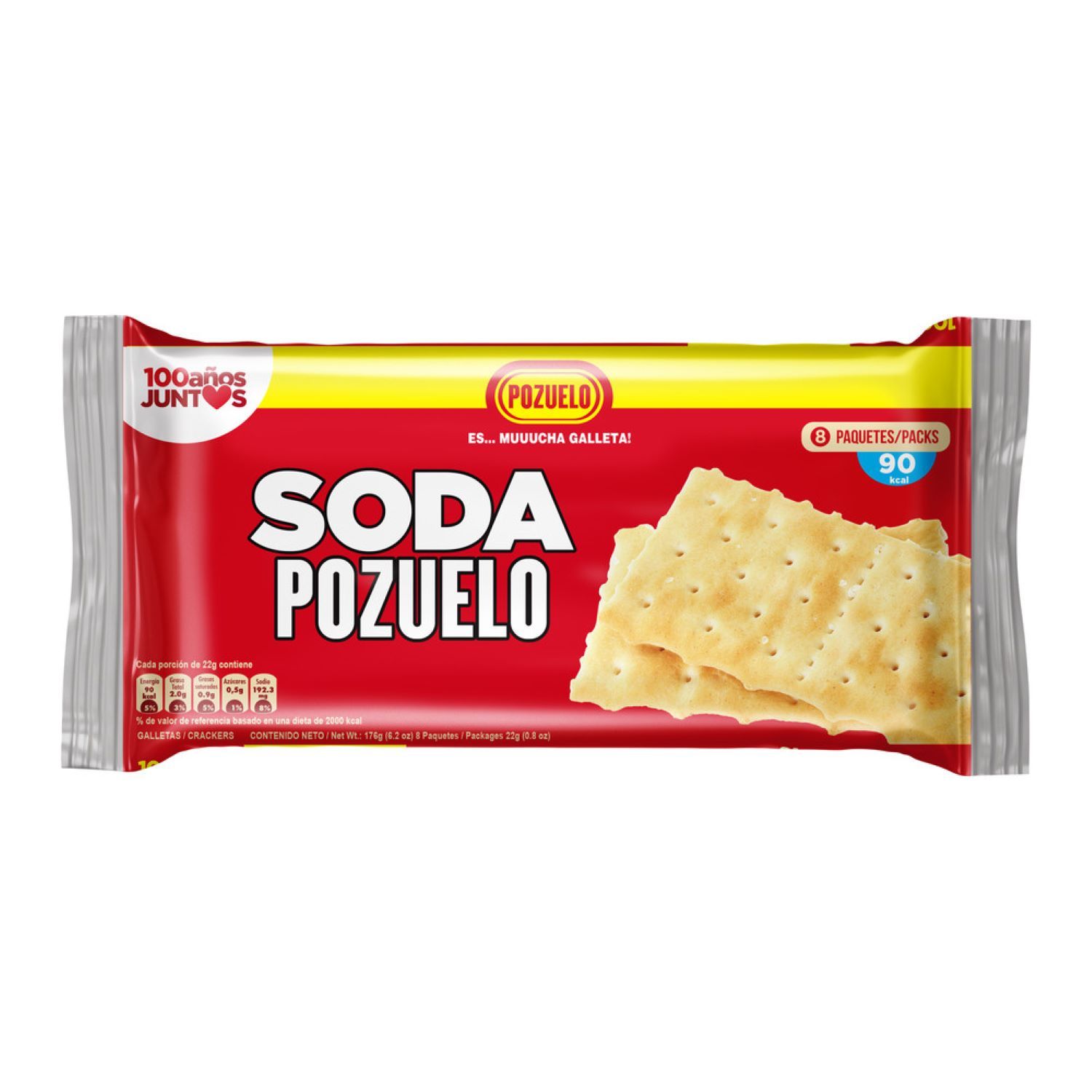 Galleta Soda Pozuelo Paquete 176 G