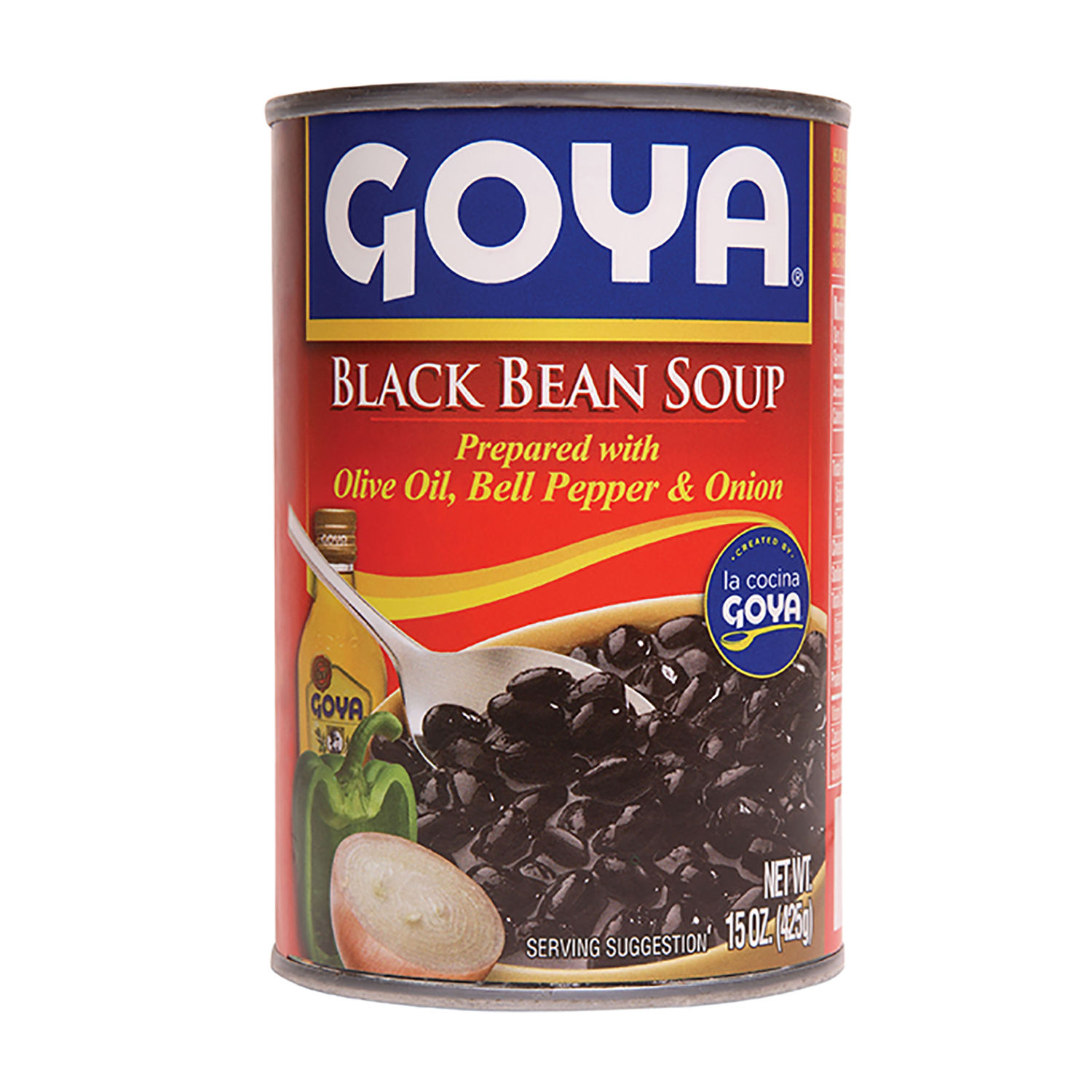 Frijol Preparado Negro Guisado Goya Lata 425 G