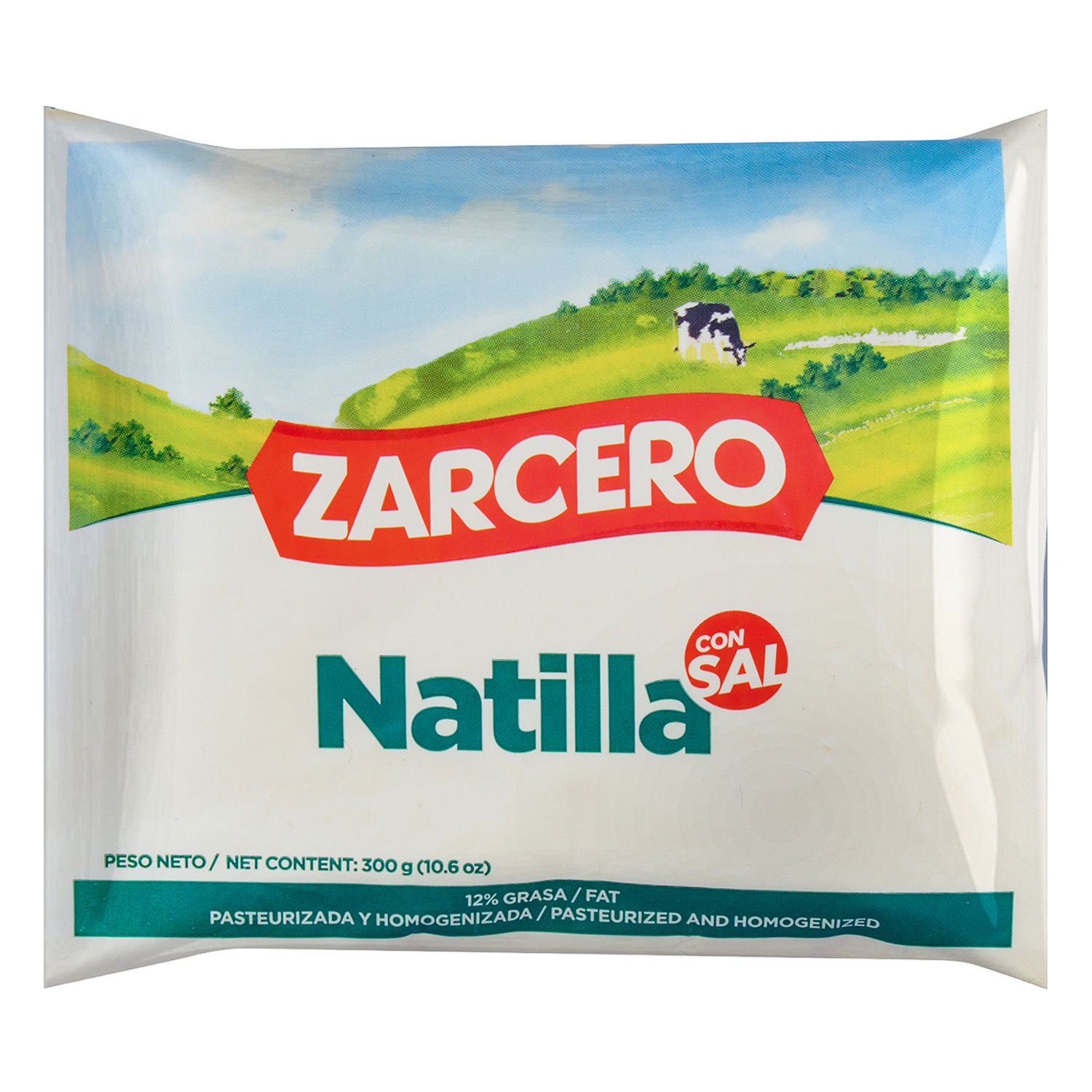 Natilla Con Sal Zarcero Paquete 300 G