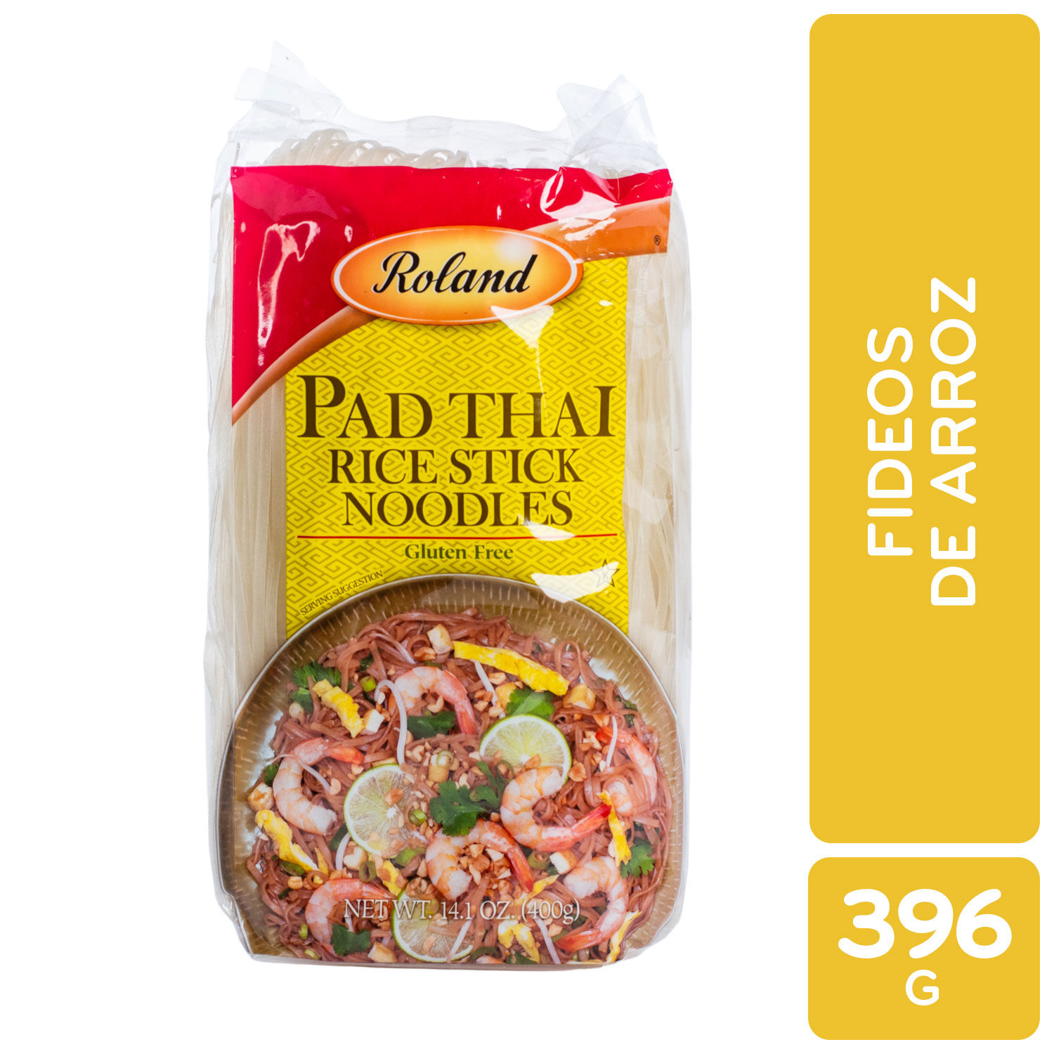 Pasta Alimenticia Oriental Arroz Roland Paquete 400 G