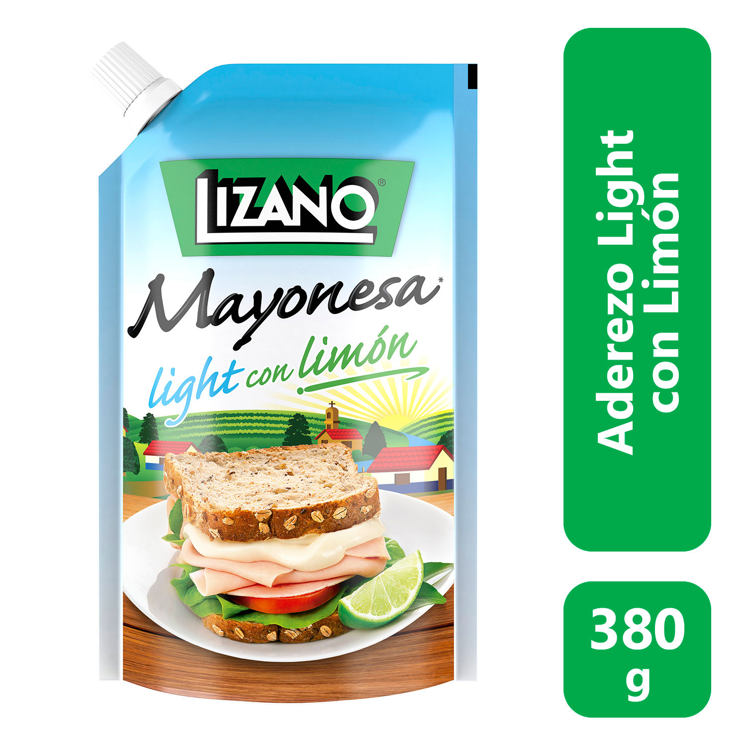 Mayonesa Limon Light Lizano Paquete 380 G