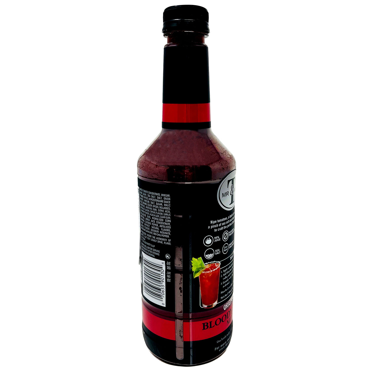 Mezcla Sin Alcohol Bloody Mary Mr Y Mrs T Botella 1000 Ml