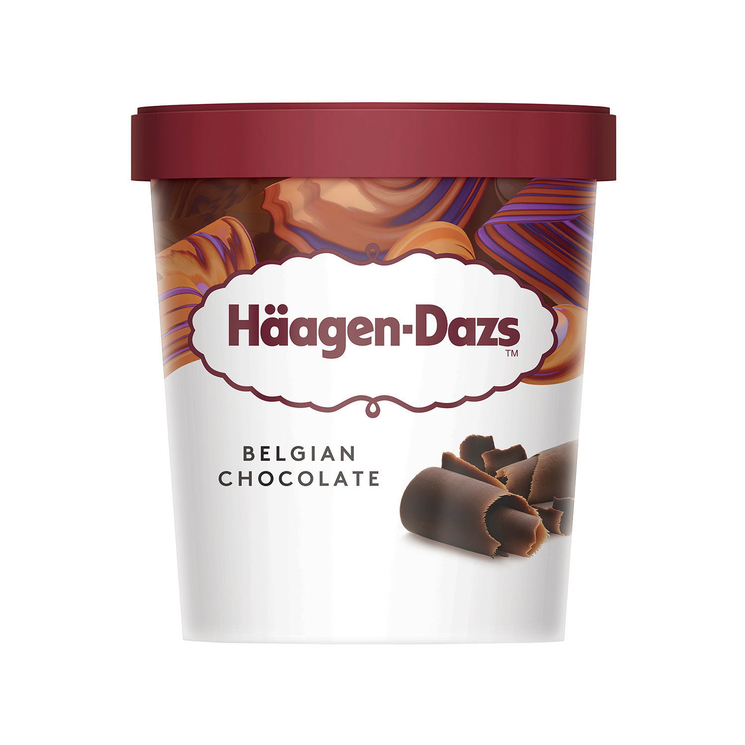 Helado Chocolate Belga Haagen-dazs Envase 415 G