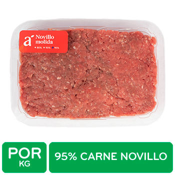 Molida De Res 95% Carne Magra 5% Grasa Auto Mercado Kilogramo