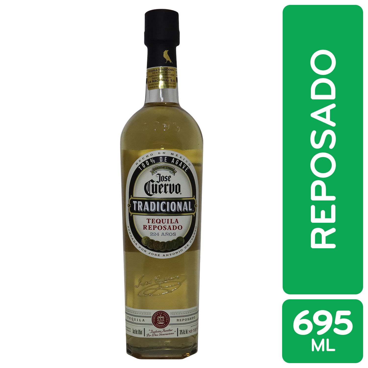 Tequila Oscuro Jose Cuervo Botella 750 Ml