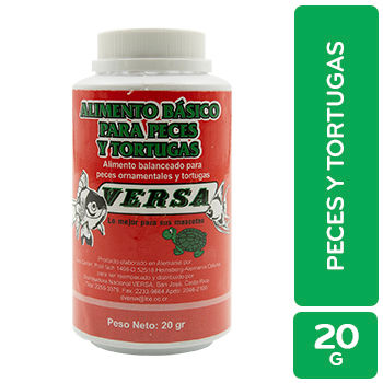 ALIMENTO PARA PEZ  Y TORTUGA VERSA