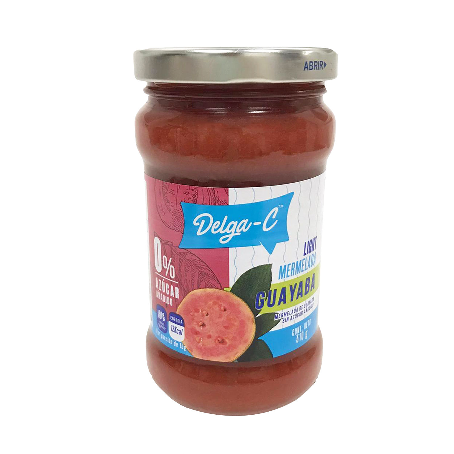 Mermelada Guayaba Delga-c Frasco 310 G