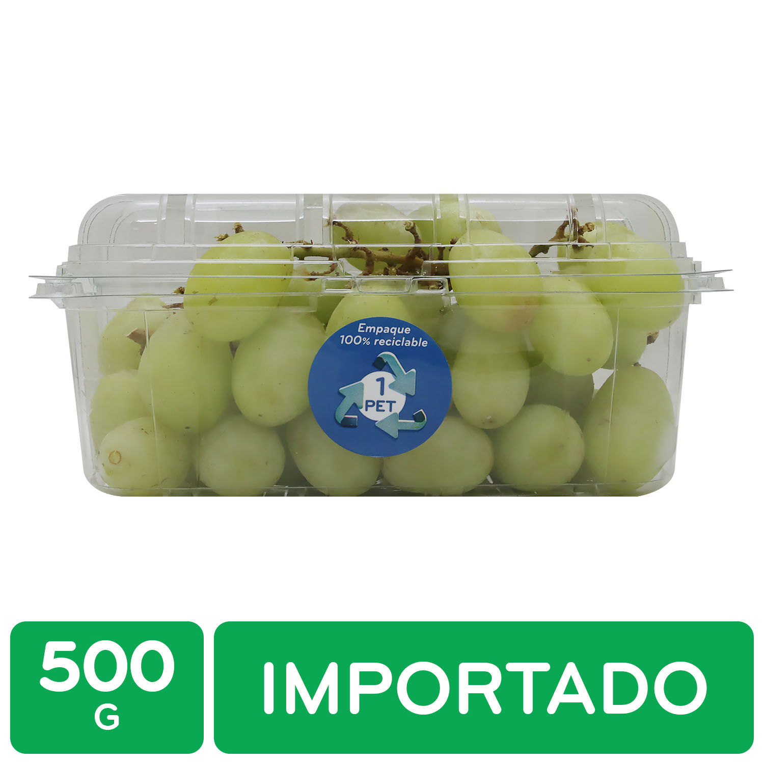 Uva Verde De Mesa Bandeja 500 G