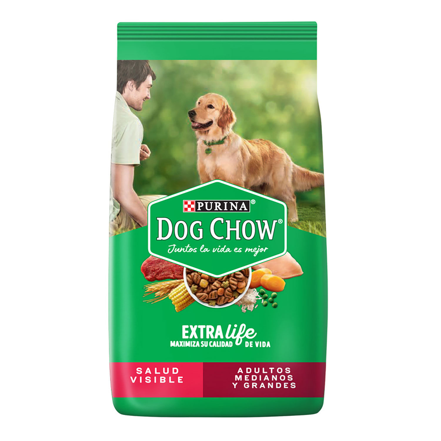 Alimento Perro Seco Adulto Pollo Y Carne Raza Grande Purina Dog Chow Bolsa 7.5 Kg