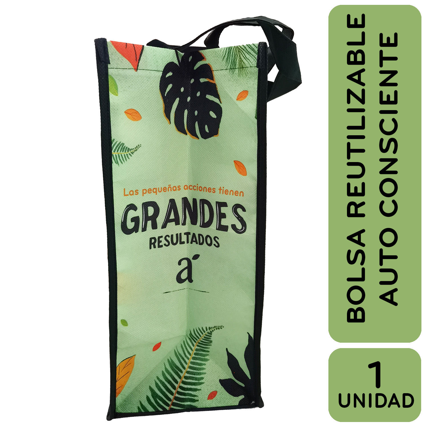 Bolsa Reutilizable Grande Autoconciente A.m Unidad 1 Unid