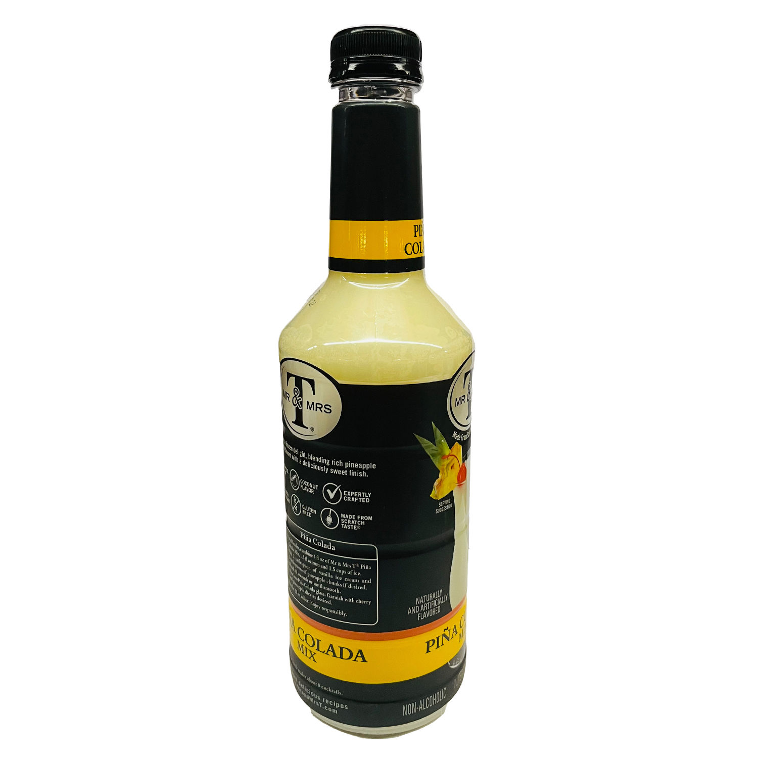 Mezcla Sin Alcohol Piña Colada Mr Y Mrs T Botella 1000 Ml | Auto Mercado