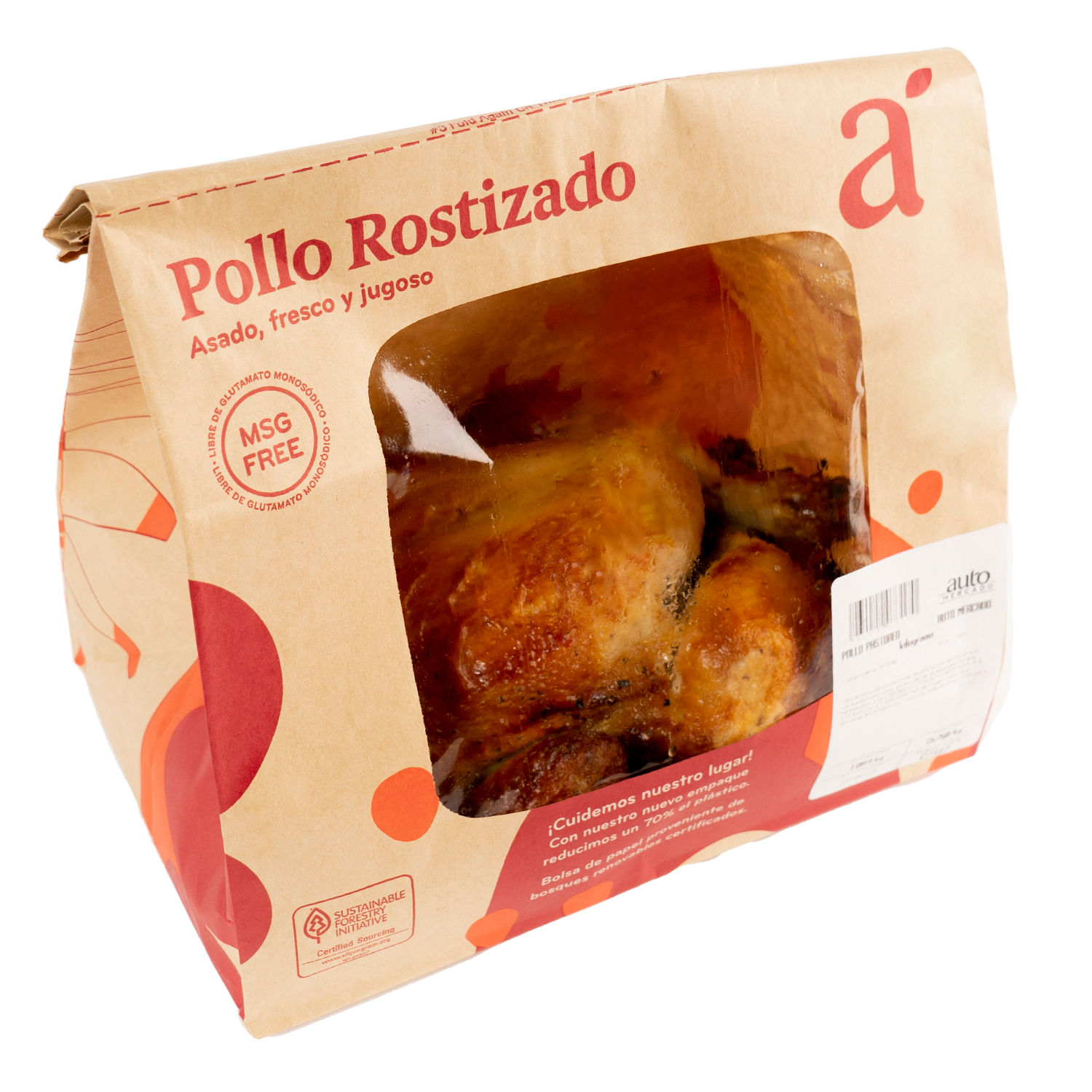 Pollo Rostizado Chile Limon Auto Mercado Unidad