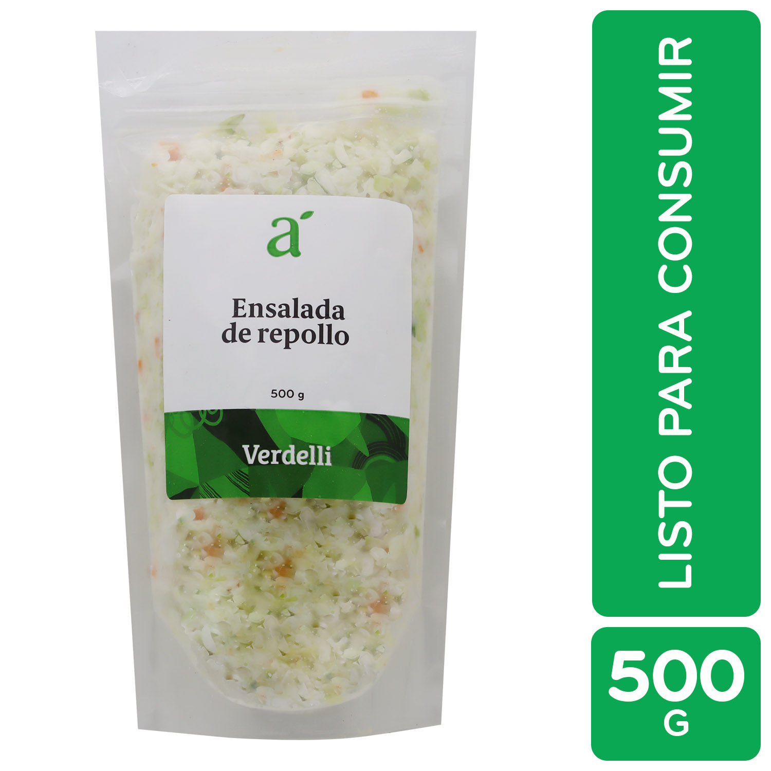 Ensalada Repollo Auto Mercado Paquete 500 G