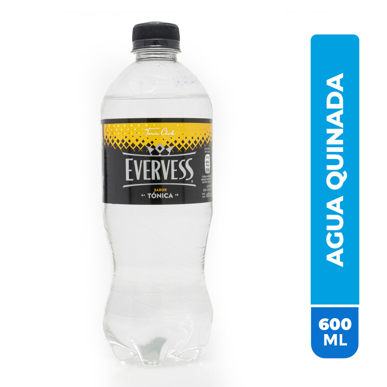 Bebida Agua Quinada Evervess Botella 600 Ml