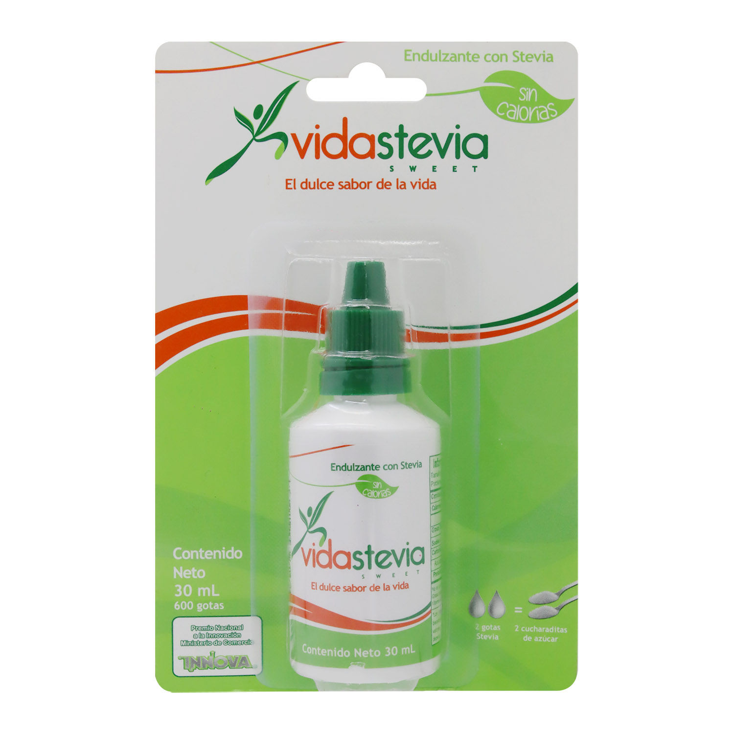 Edulcorante Liquido Stevia Blister 30 Ml