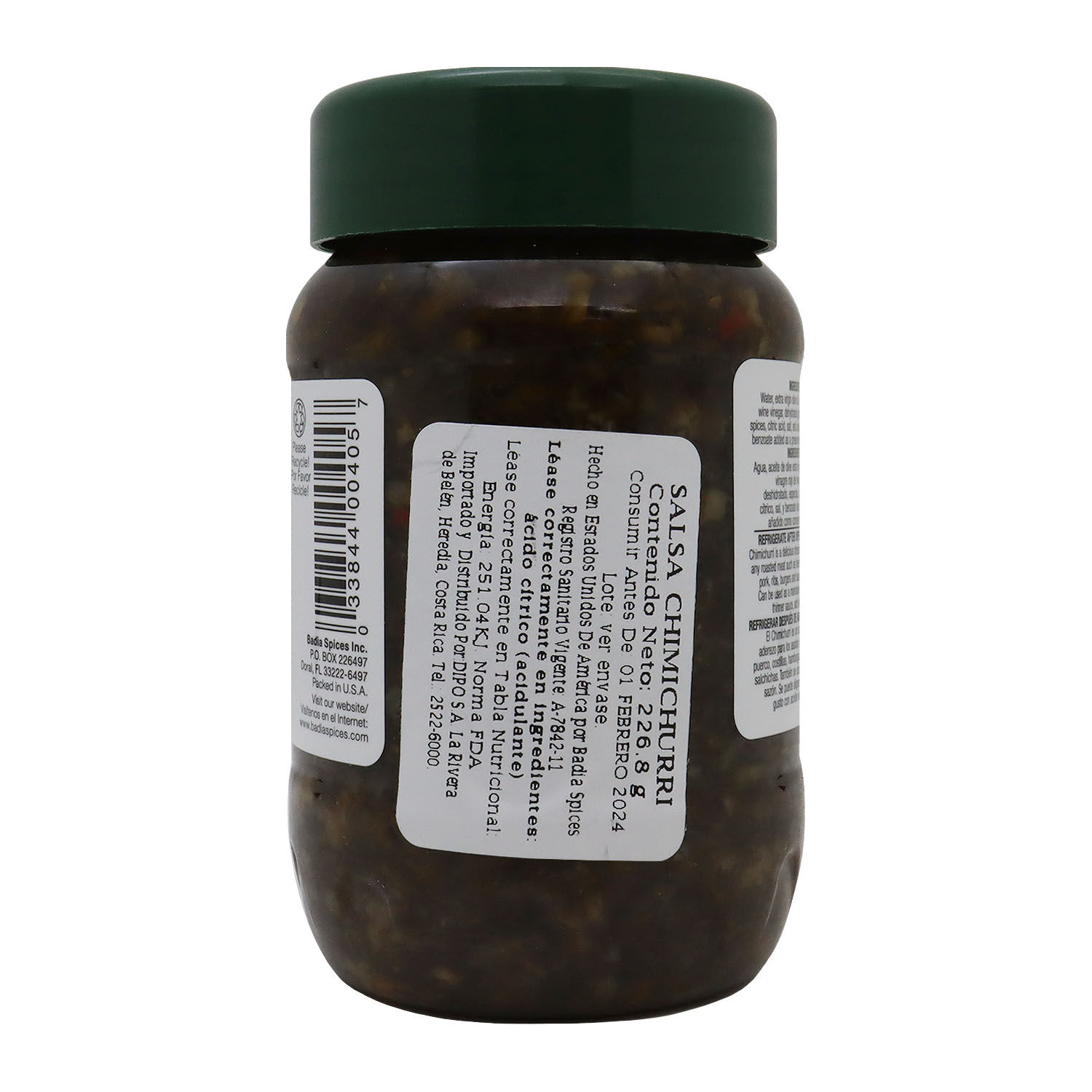 Sazonador Chimichurri Badia Frasco 226.8 G