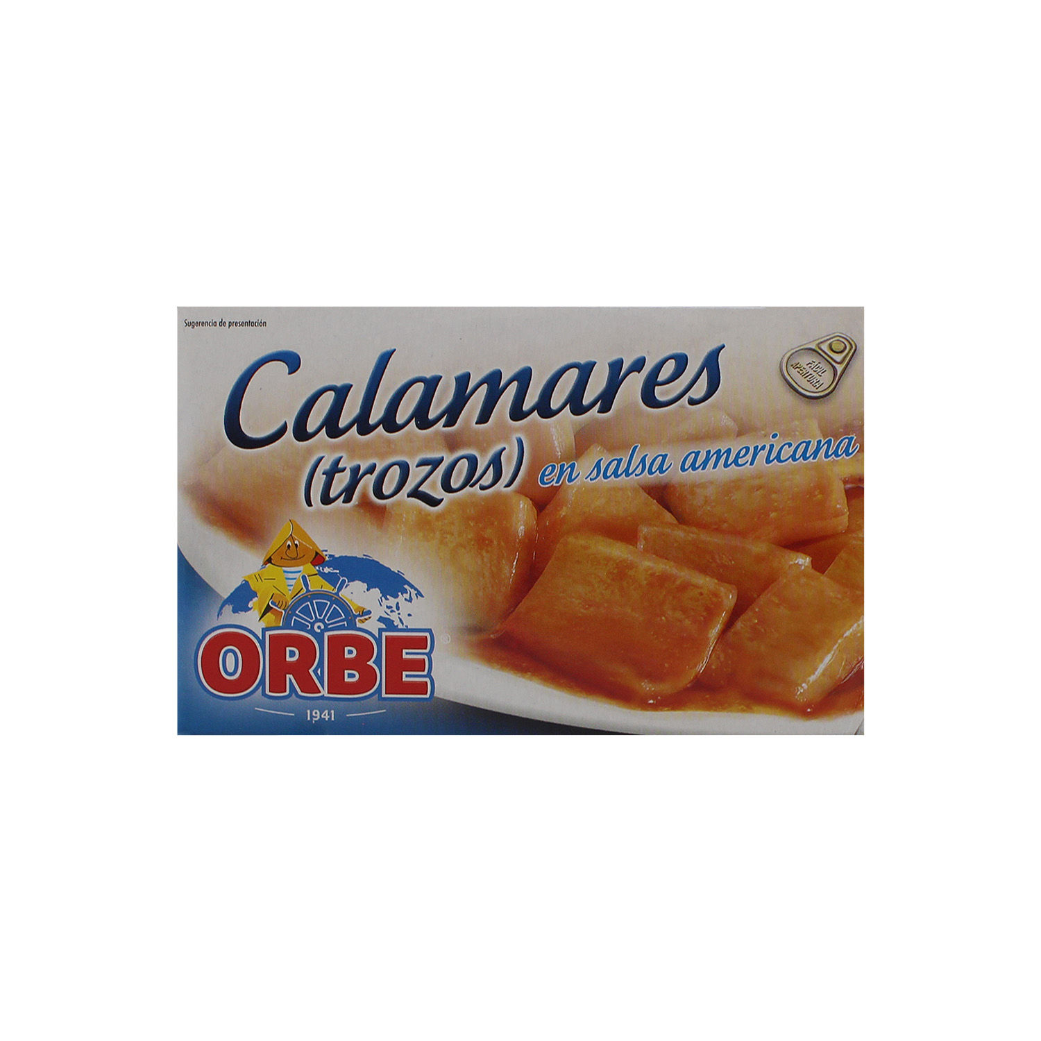 Calamar Salsa Americana Orbe Caja 110 G