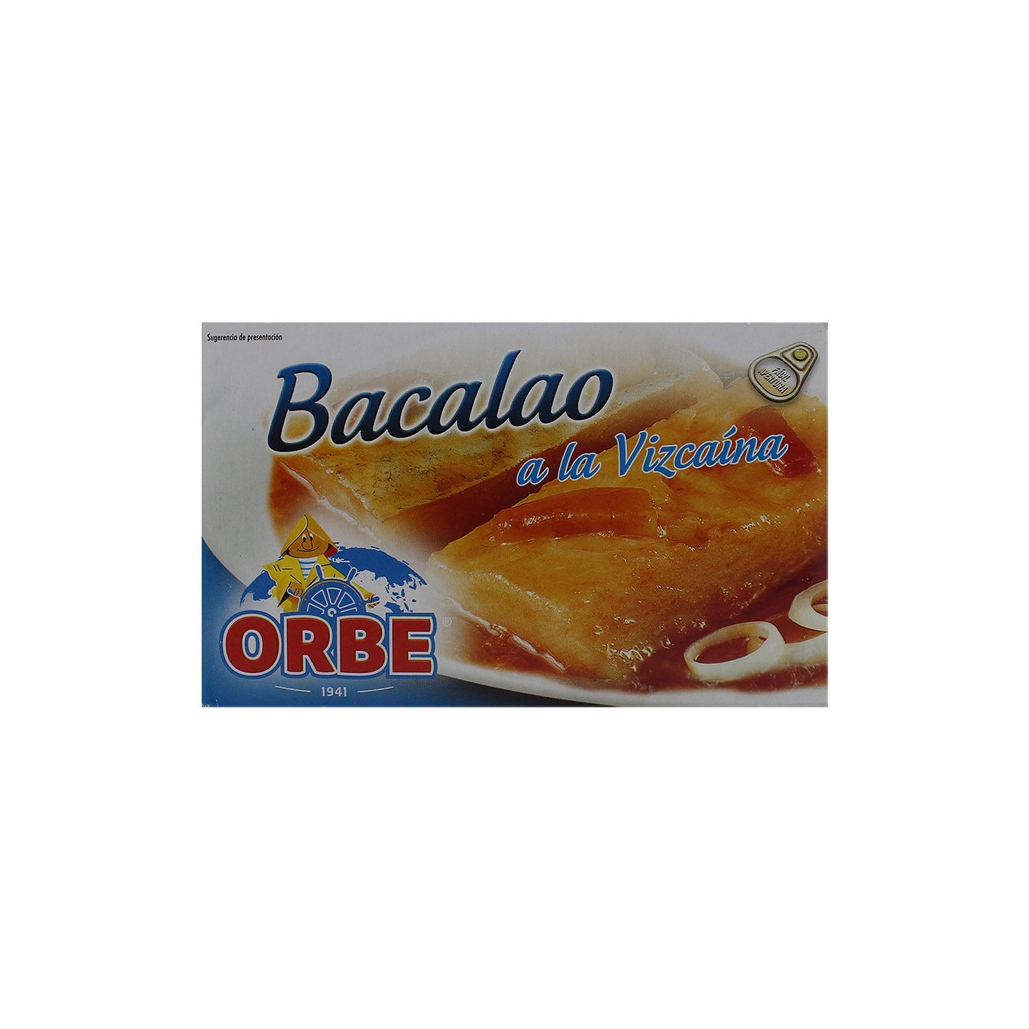 Bacalao Salsa A La Vizcaina Orbe Caja 115 G