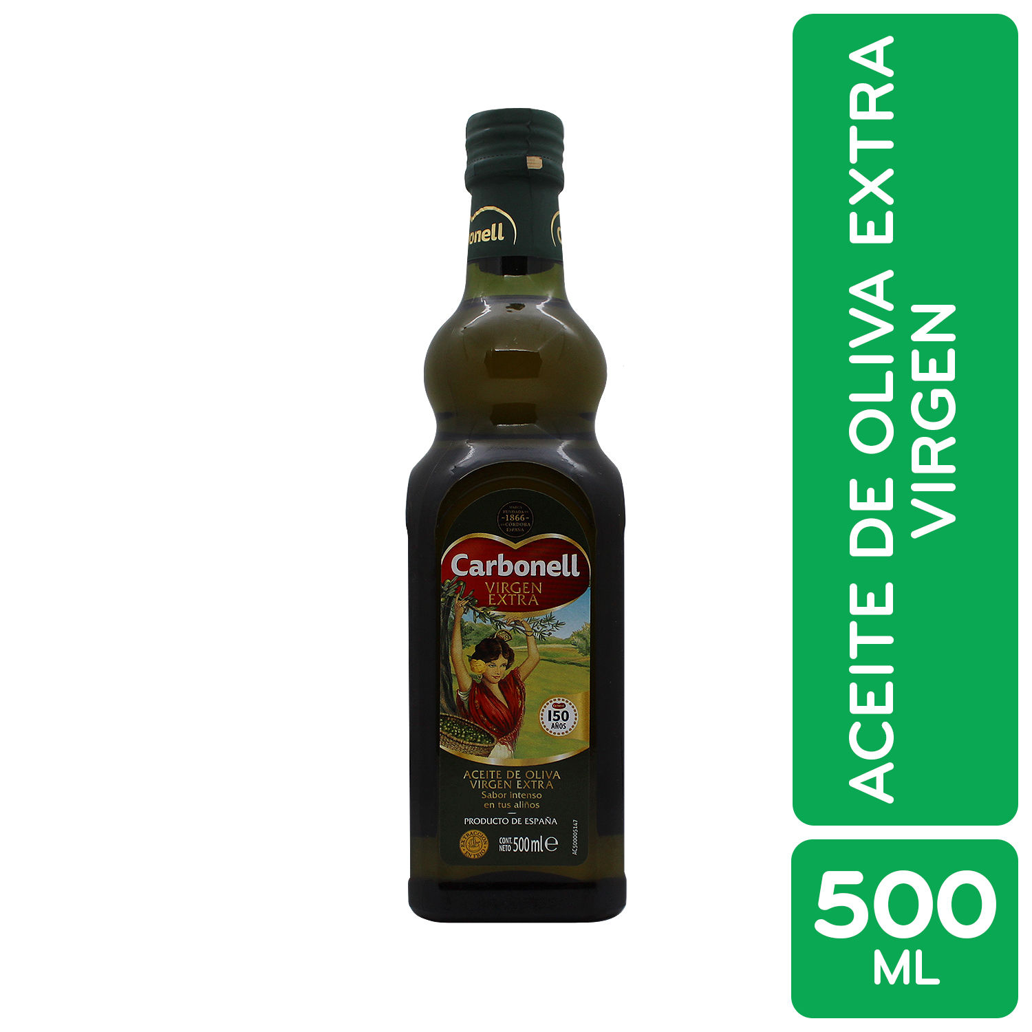 Aceite Oliva Extra Virgen Carbonell Botella 500 Ml