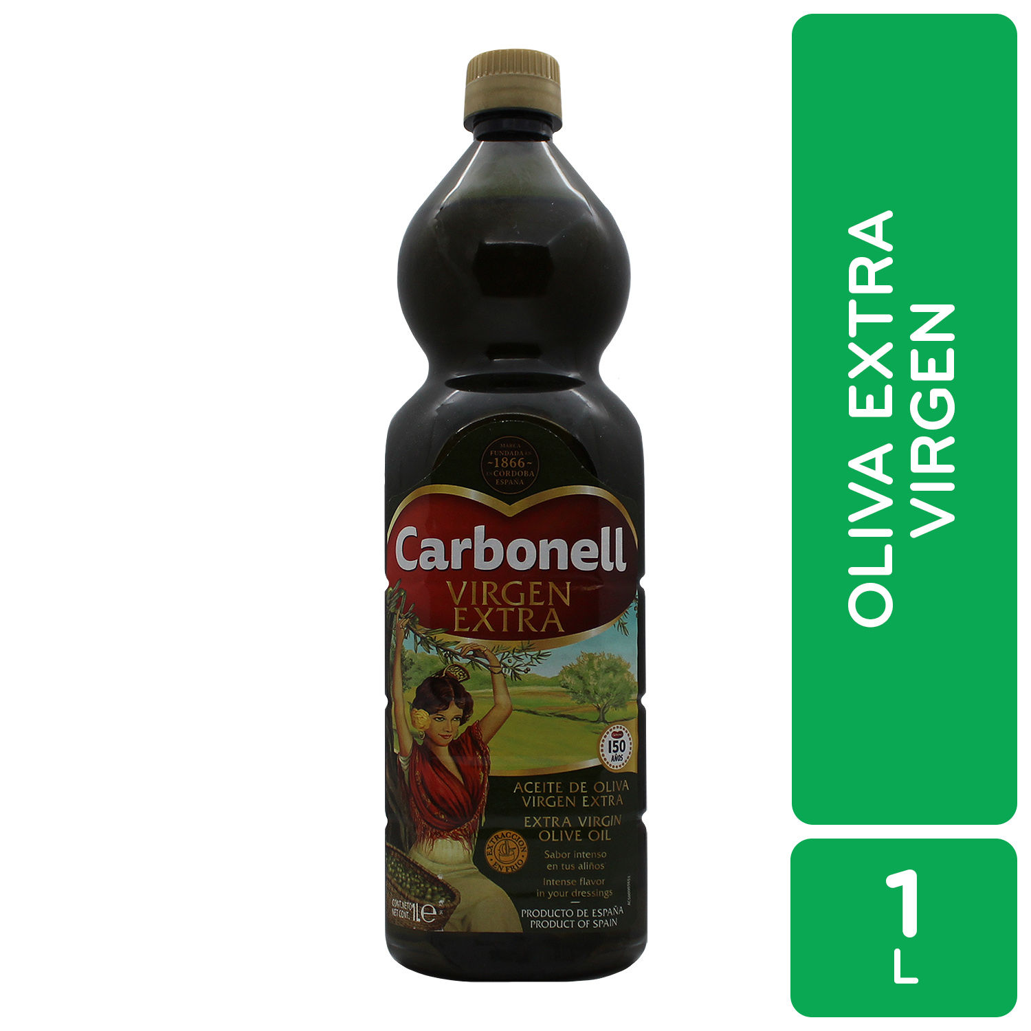 Aceite Oliva Extra Virgen Carbonell Botella 1000 Ml