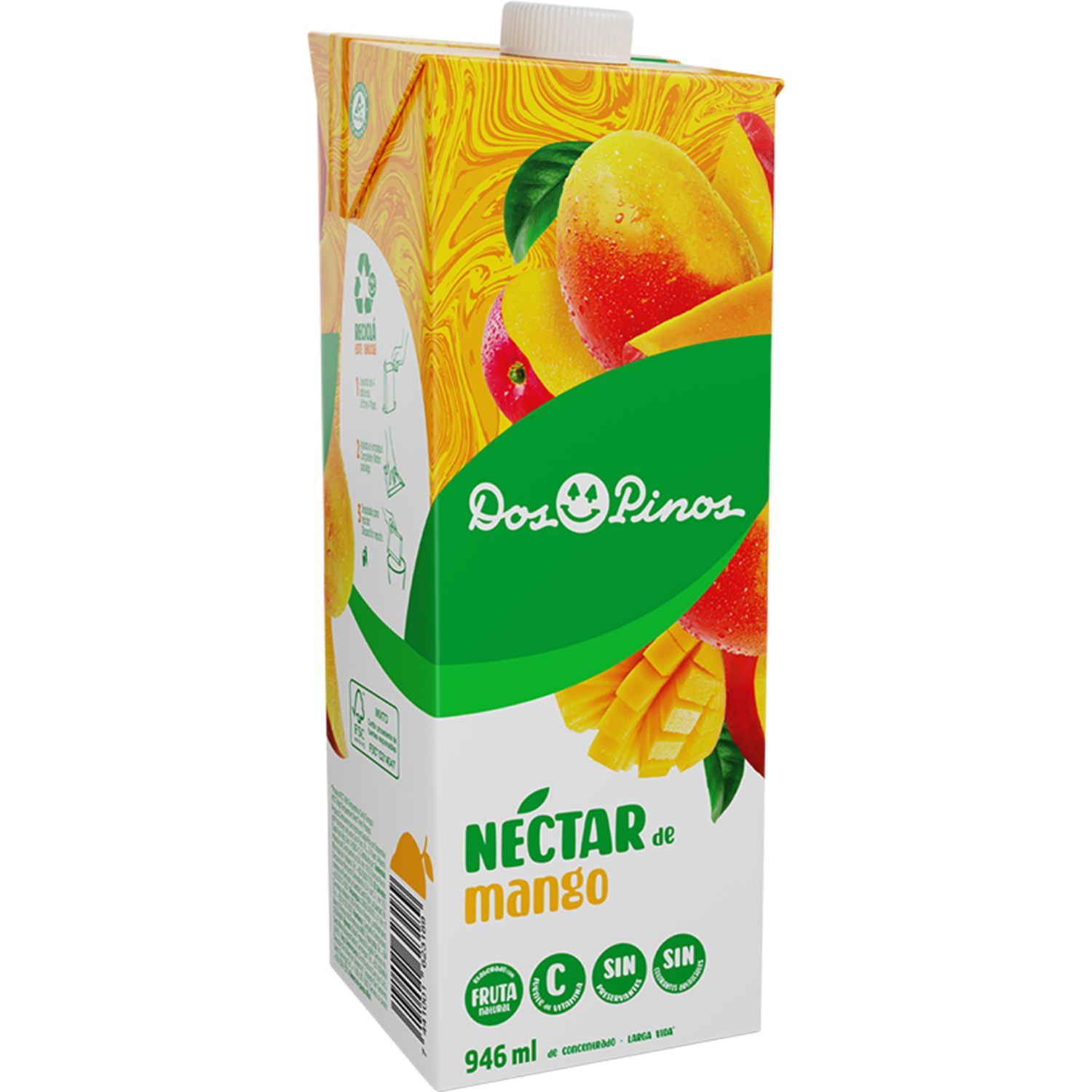 Nectar Mango Dos Pinos Tetra Brick 946 Ml