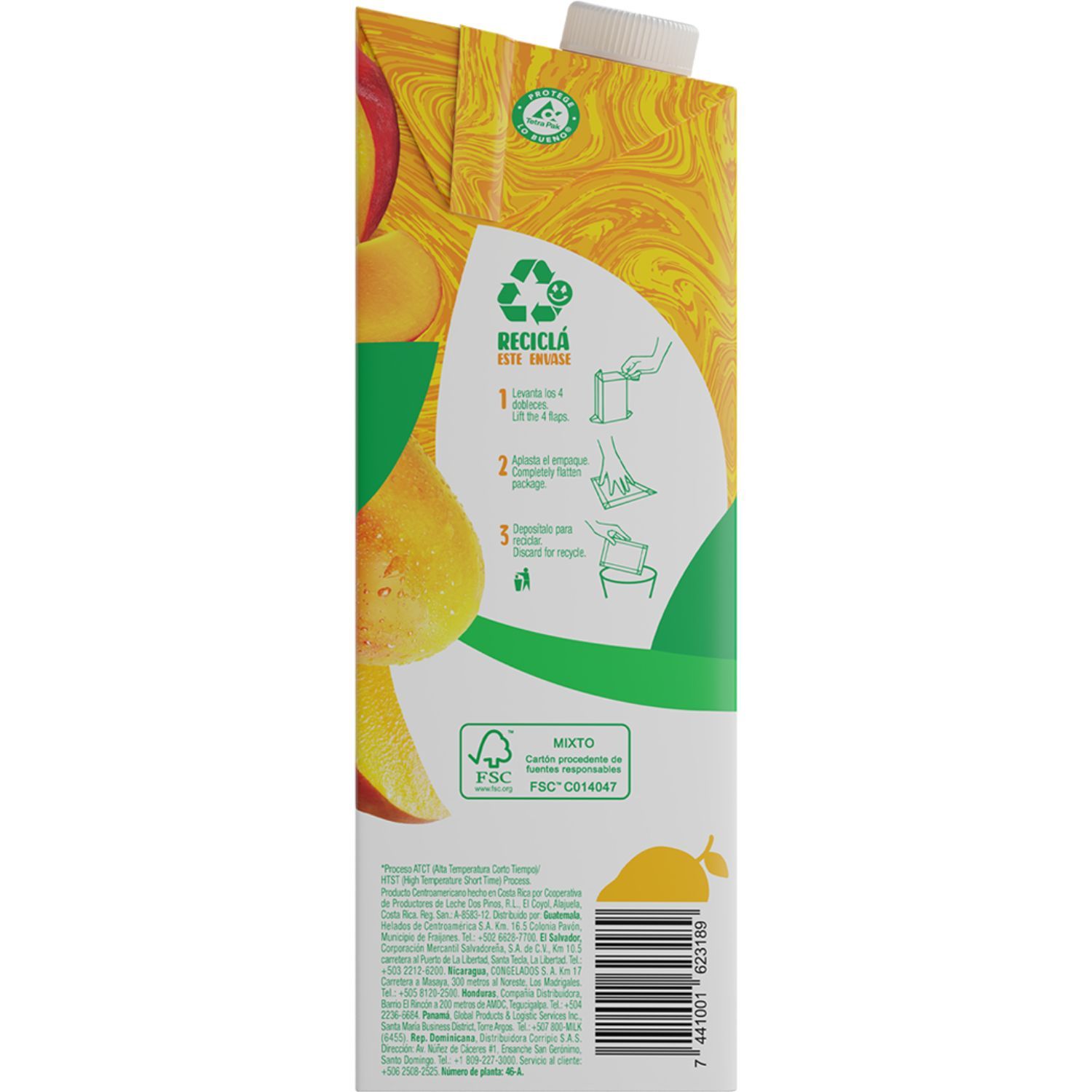 Nectar Mango Dos Pinos Tetra Brick 946 Ml